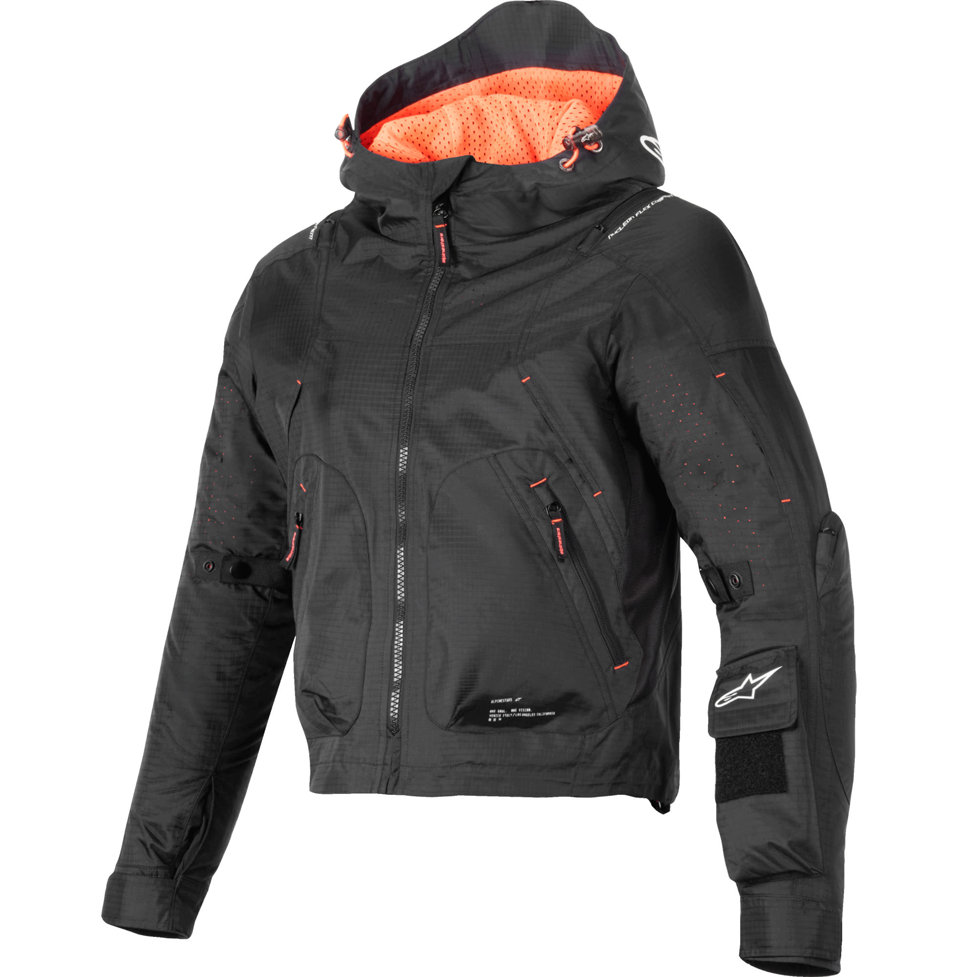 Alpinestars Alpinestars Stella Molly Air Textile Jacket - Black / Fluo Coral