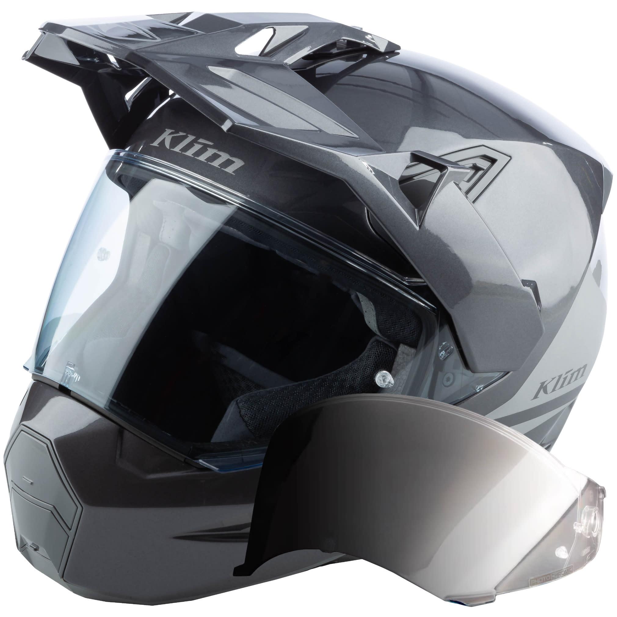 Klim Klim X1 Alpha - Gloss Metallic Asphalt / Monument