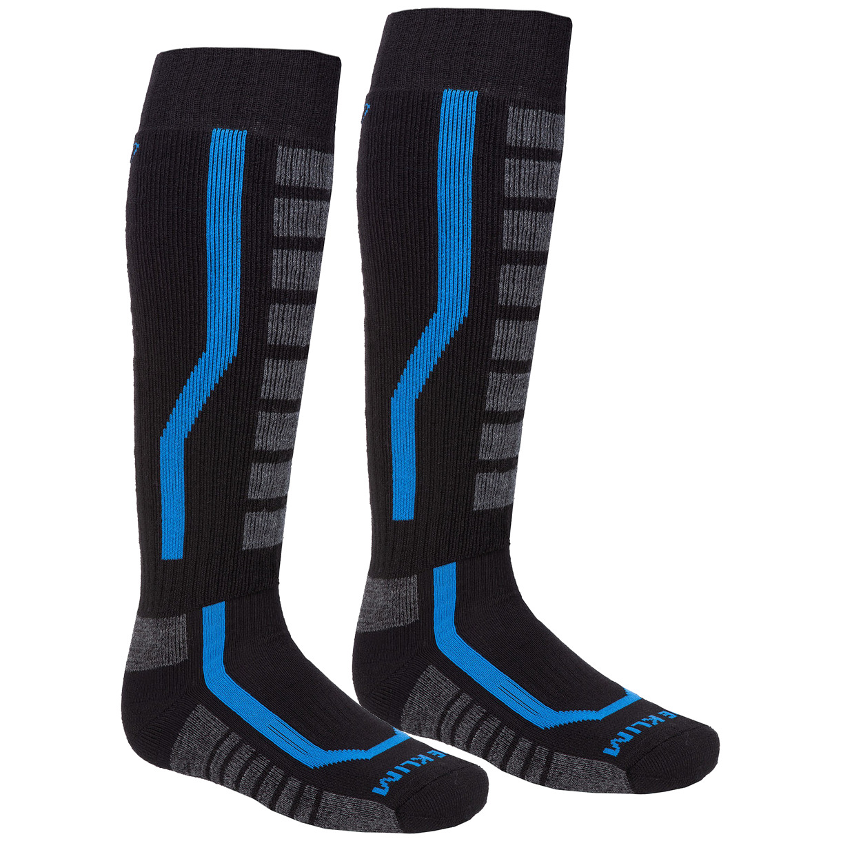 Klim Klim Aggressor 2.0 Socks - Black / Electric Blue Lemonade