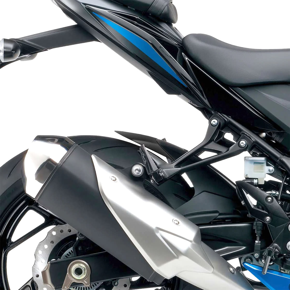 Pyramid Pyramid Hugger Extension Matt Black - Suzuki GSX-S 750 (17>22)