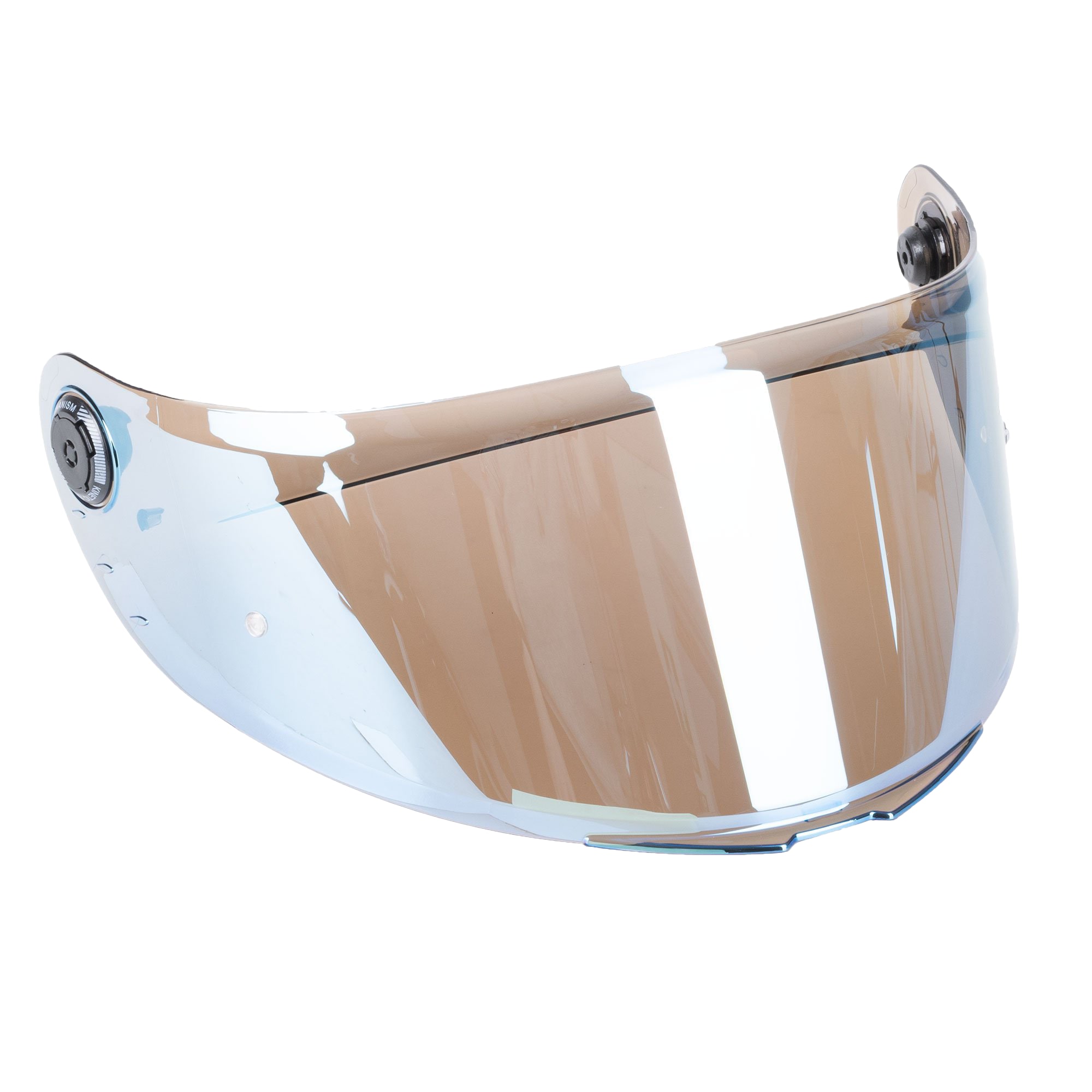 MT MT Targo S Iridium Blue Visor - Not Road Legal