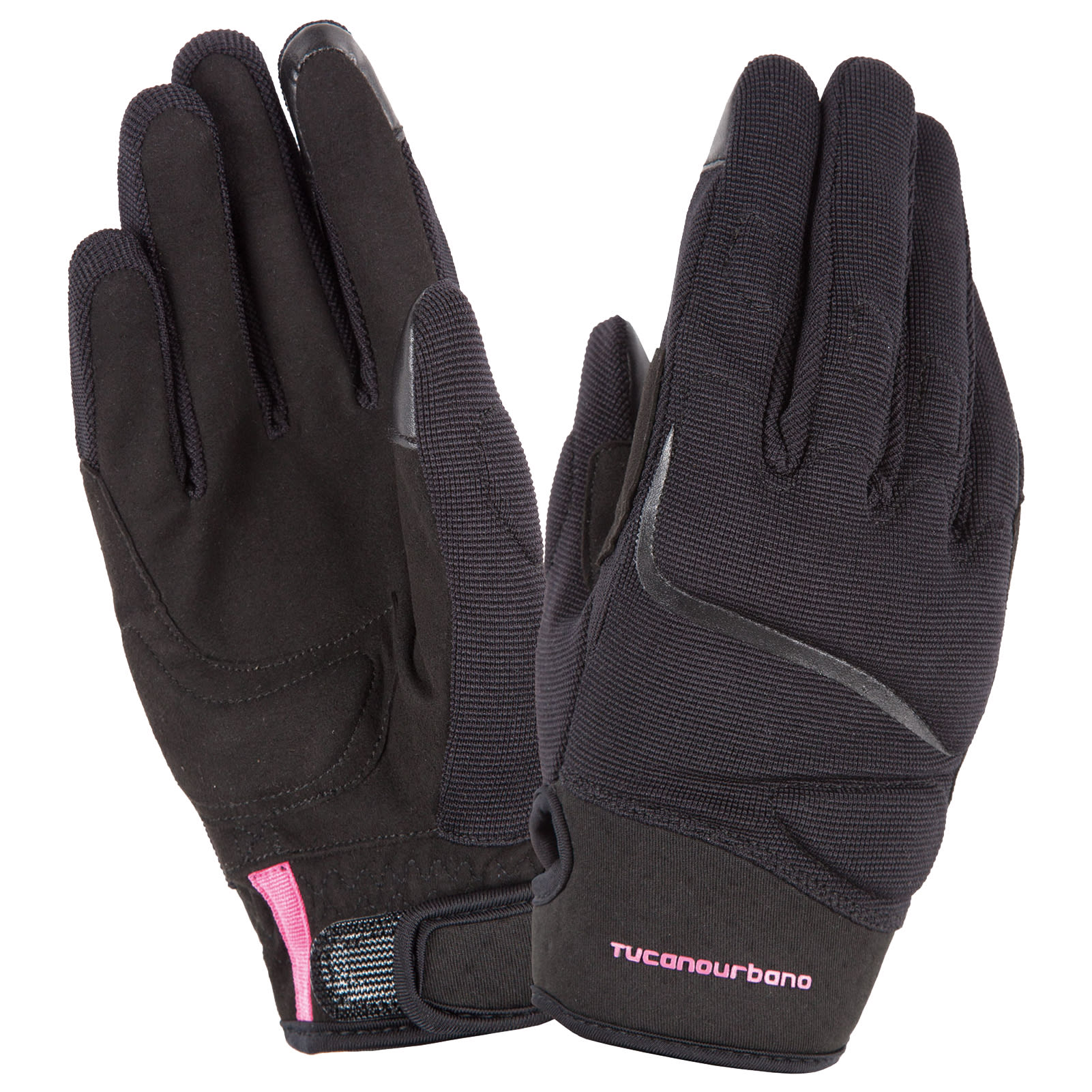 Tucano Urbano Tucano Urbano Ladies Miky Textile Gloves - Black