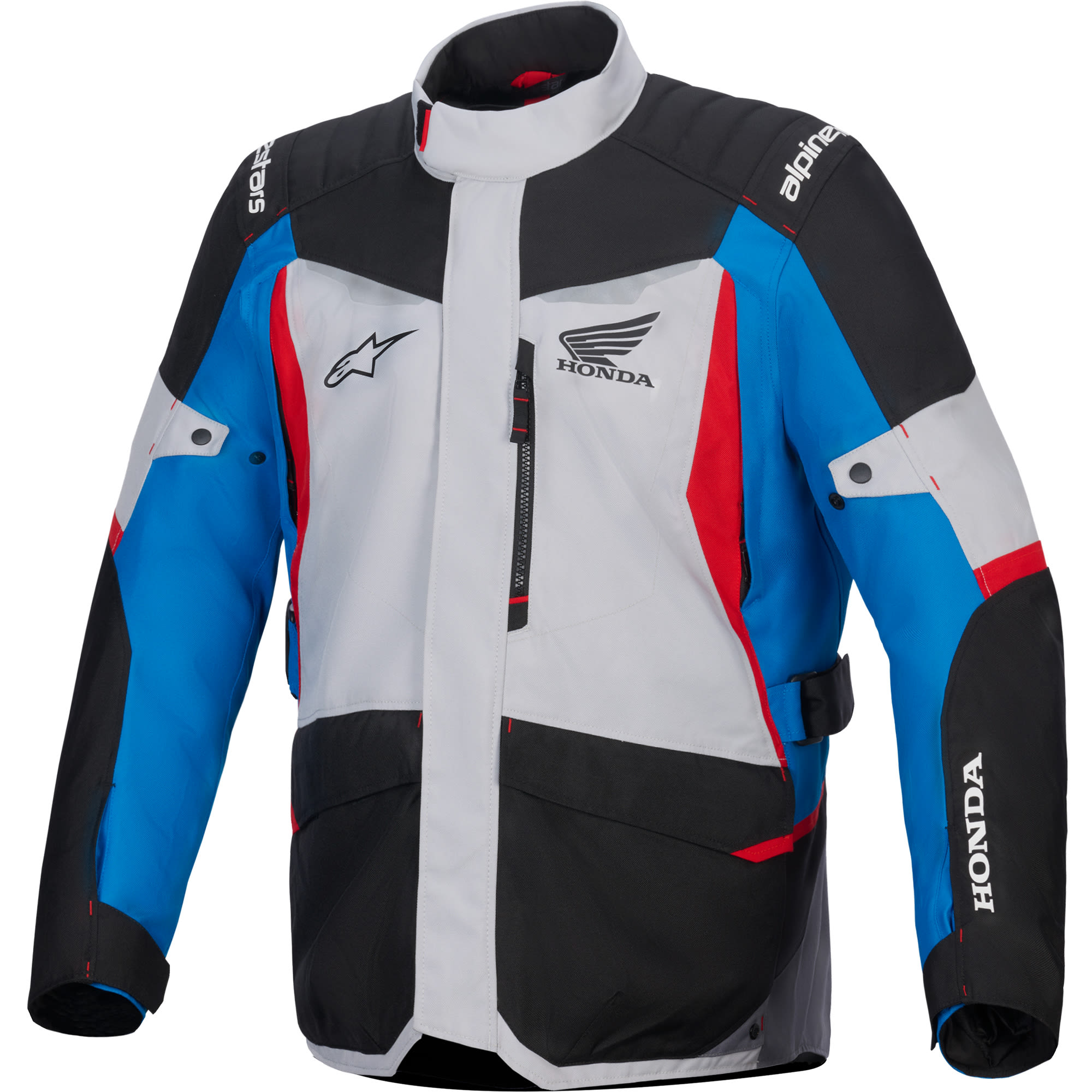 Alpinestars Alpinestars Honda ST-1 Waterproof Textile Jacket - Ice Grey / Dark Grey / Black