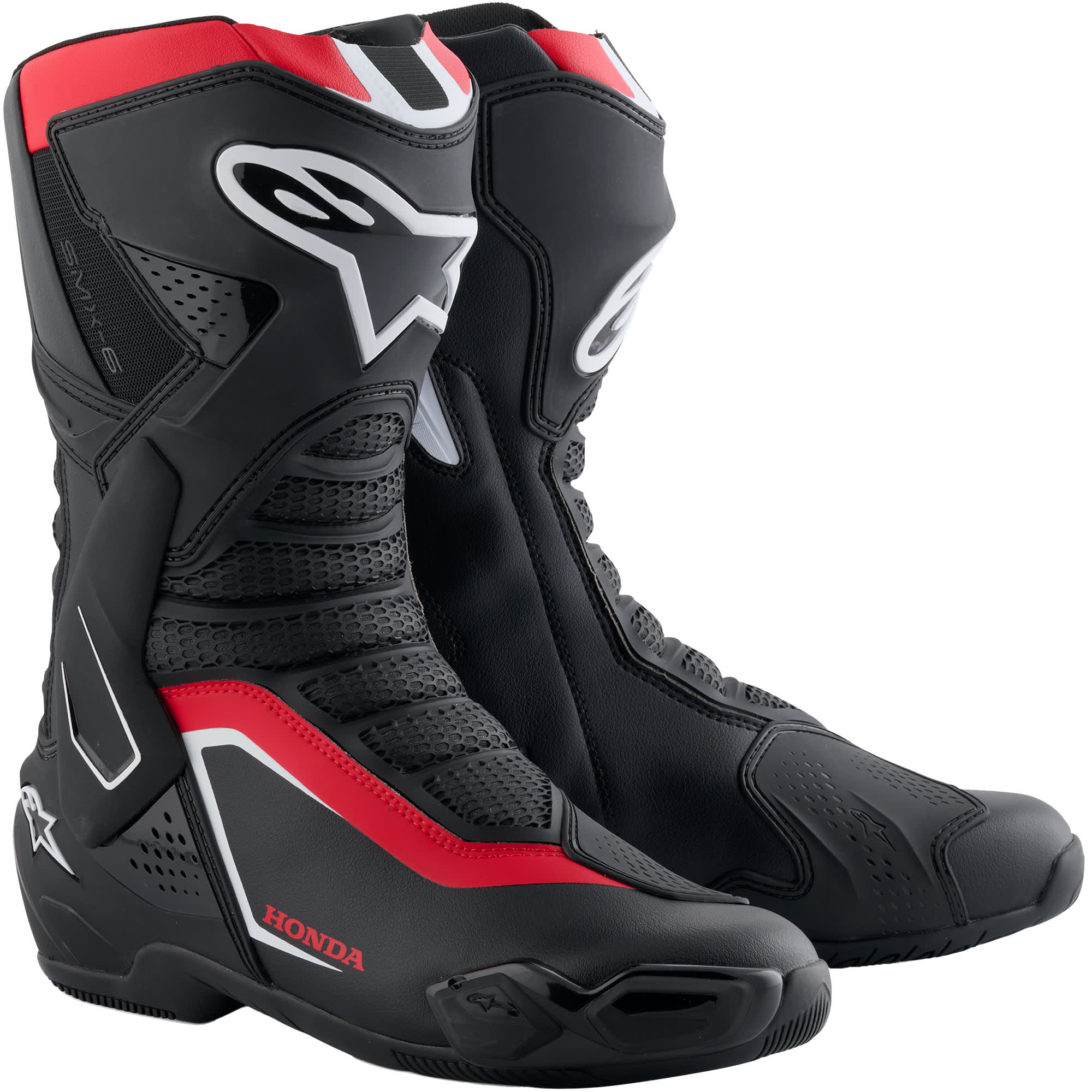 Alpinestars Alpinestars Honda SMX-6 V3 Boots - Black / Bright Red / White