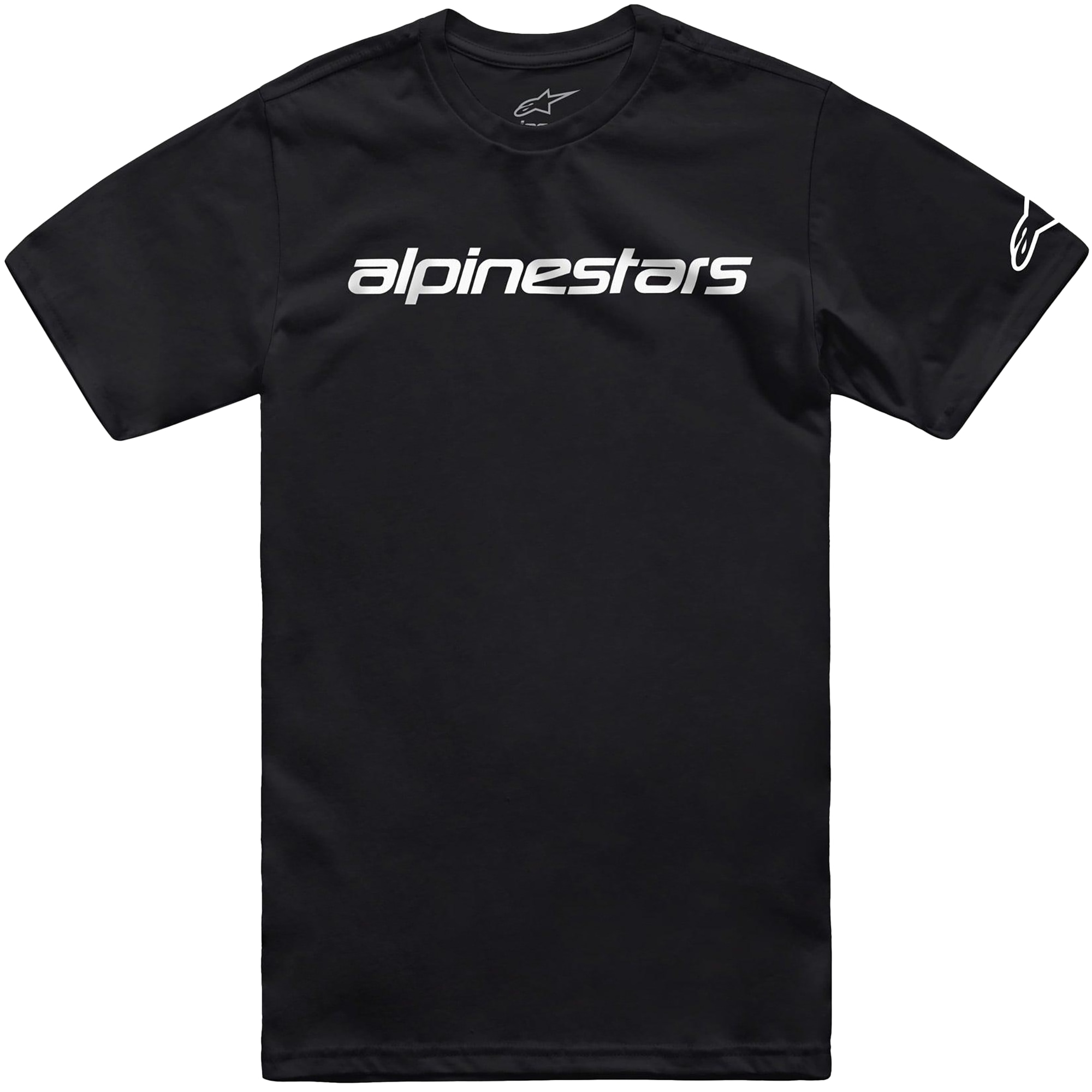 Alpinestars Alpinestars Linear Wordmark 2.0 Short Sleeve CSF T-Shirt - Black / White