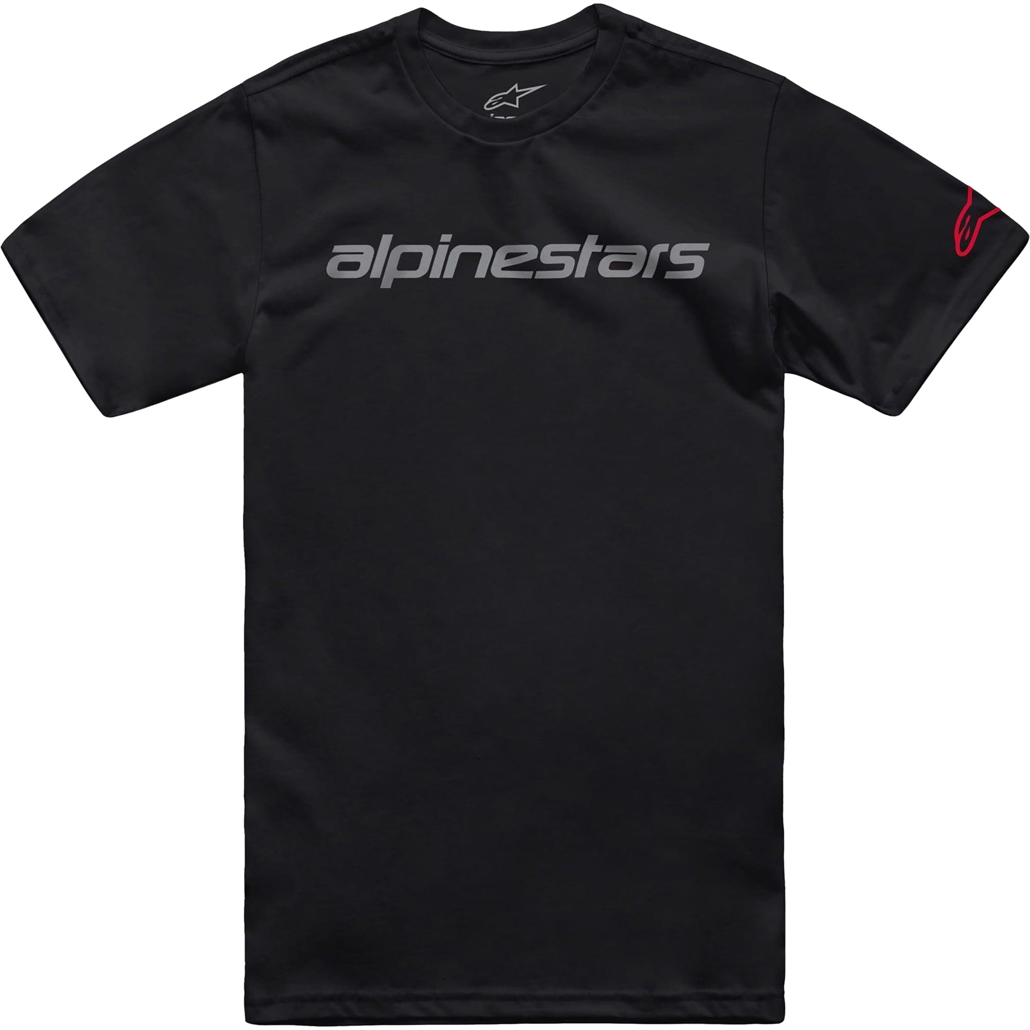 Alpinestars Alpinestars Linear Wordmark 2.0 Short Sleeve CSF T-Shirt - Black / Grey / Red