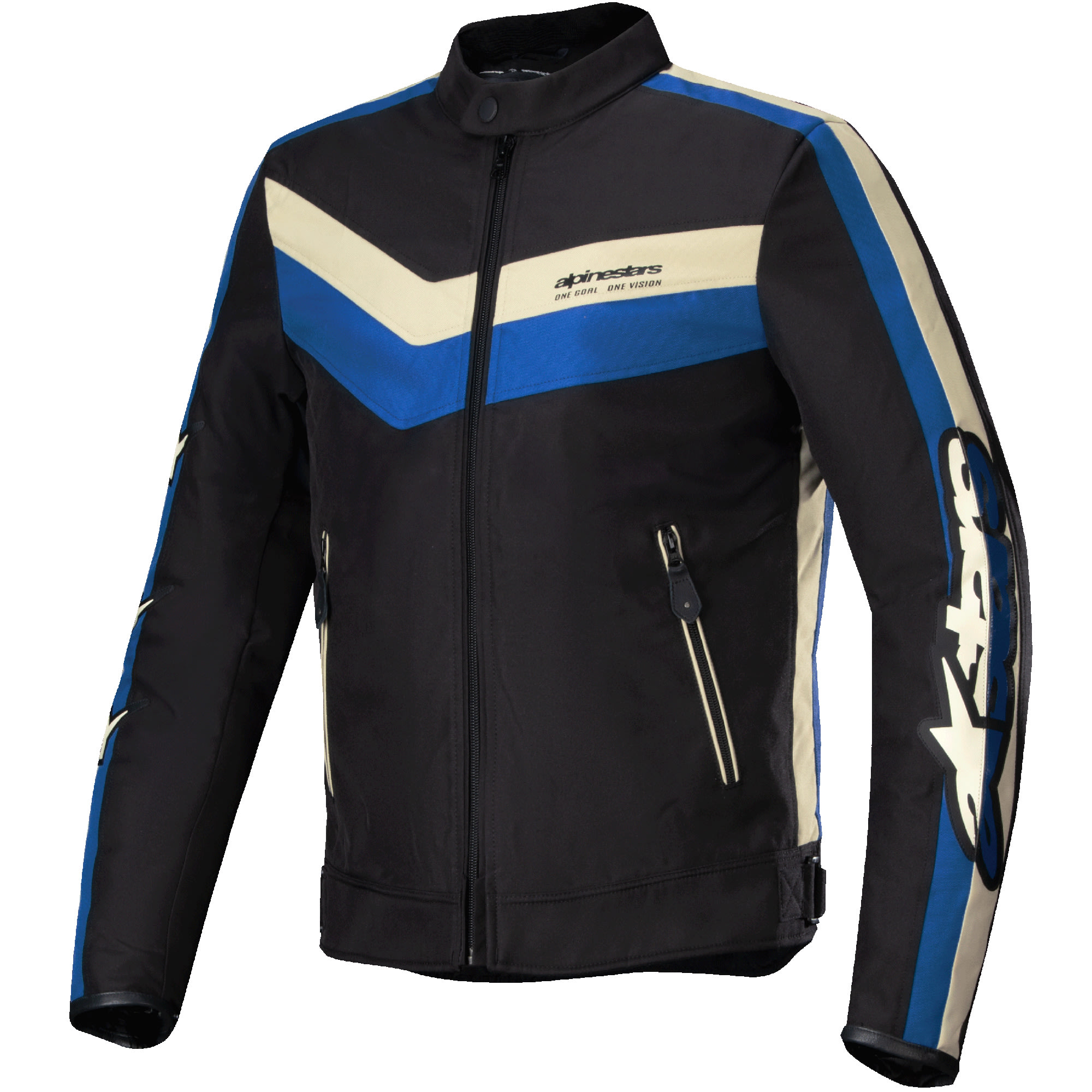 Alpinestars Alpinestars T-Dyno WR Textile Jacket - Black / Blue / Ecru