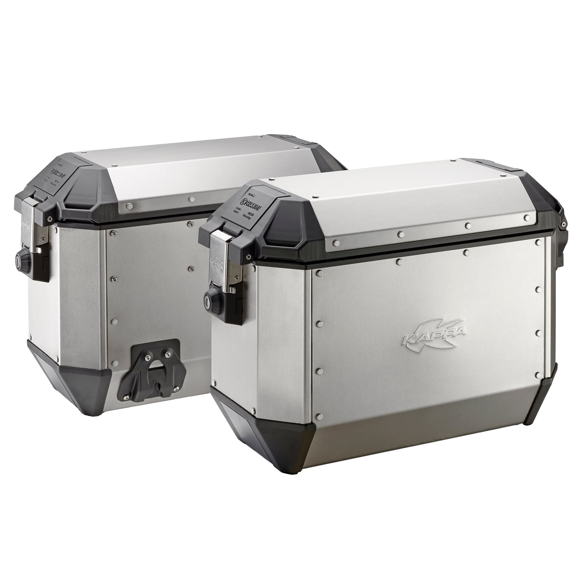 Kappa Kappa KMS36APACK2 K'Mission Monokey Panniers (Pair) - 72L