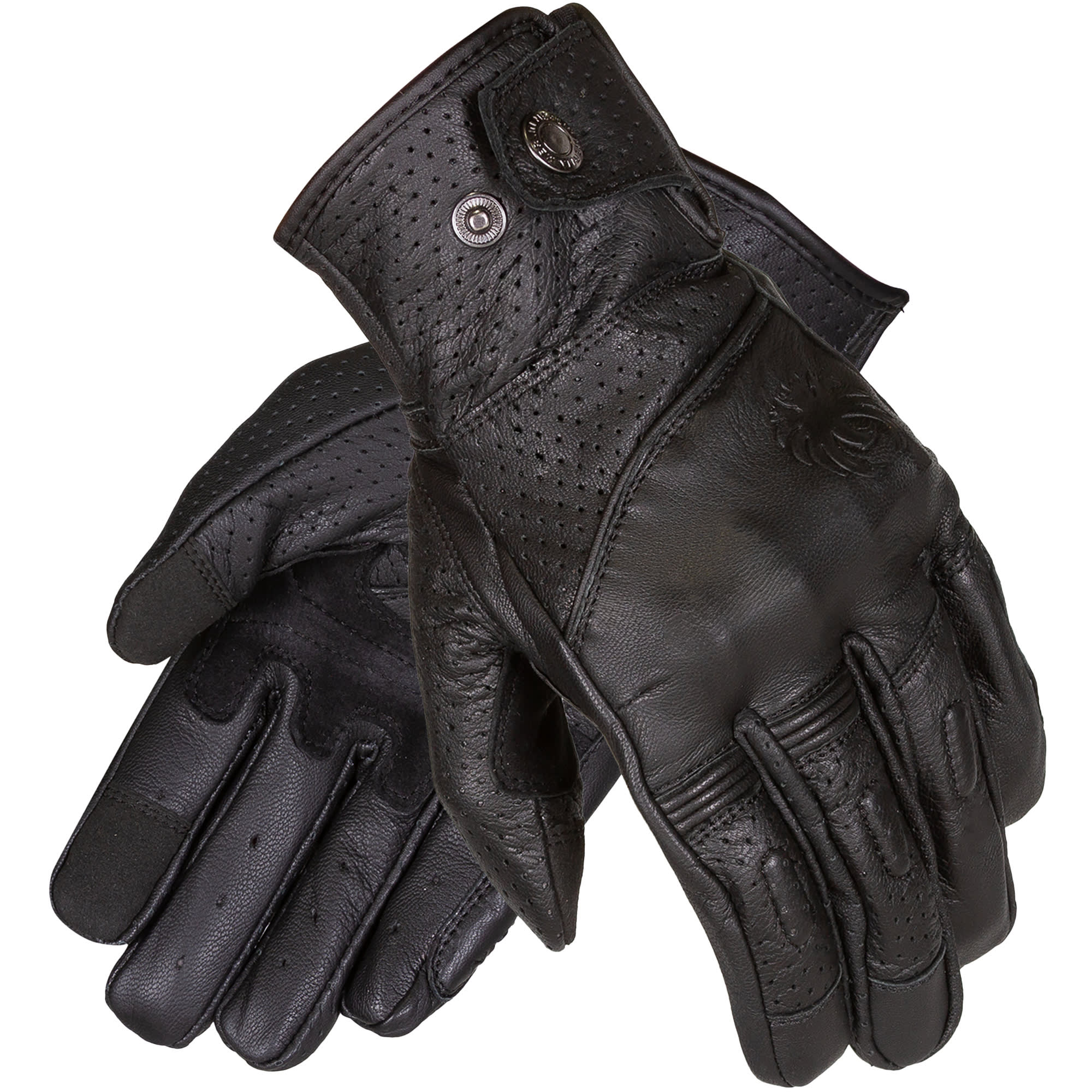 Merlin Merlin Legacy D3O Leather Gloves - Black
