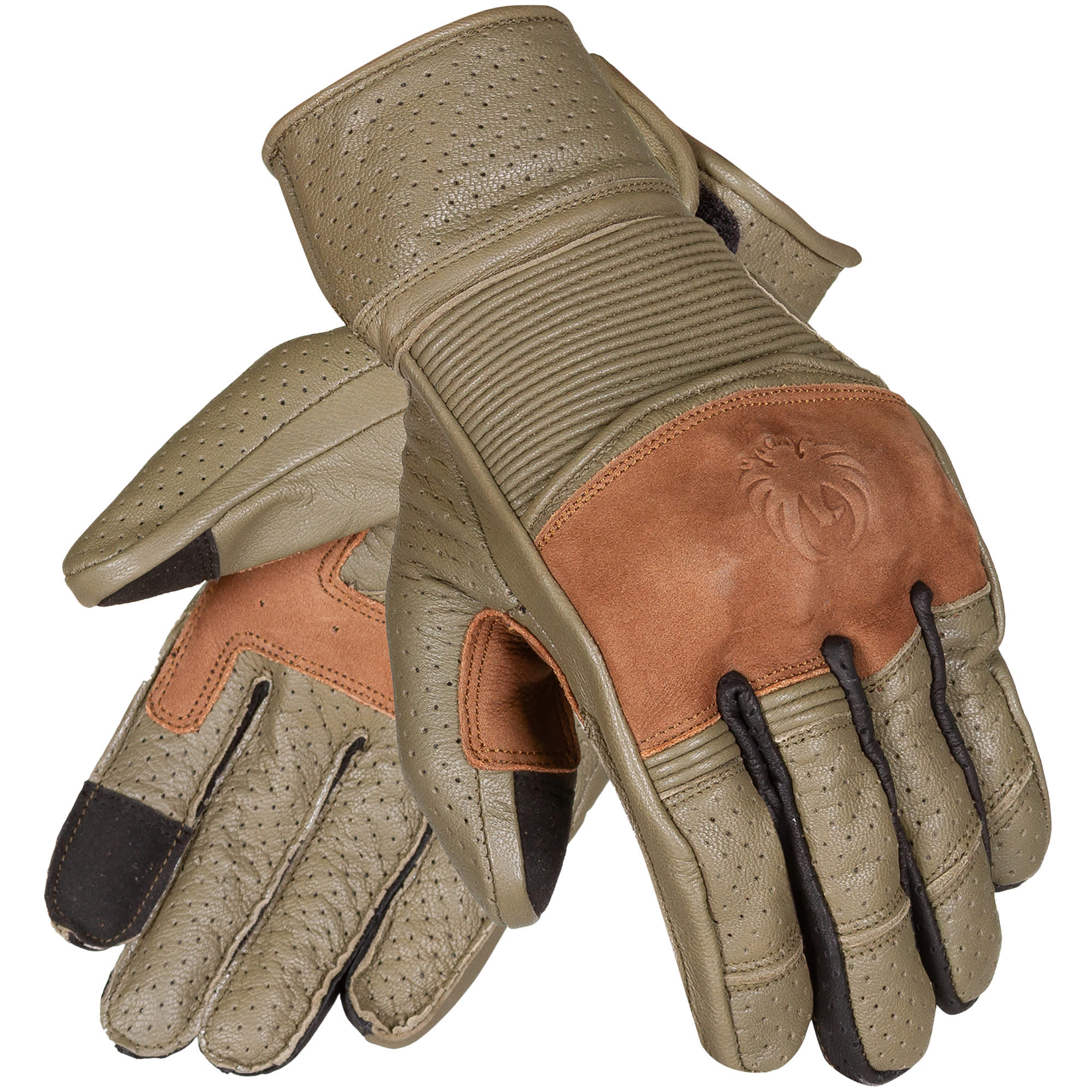 Merlin Merlin Imperial Leather D3O Gloves - Olive