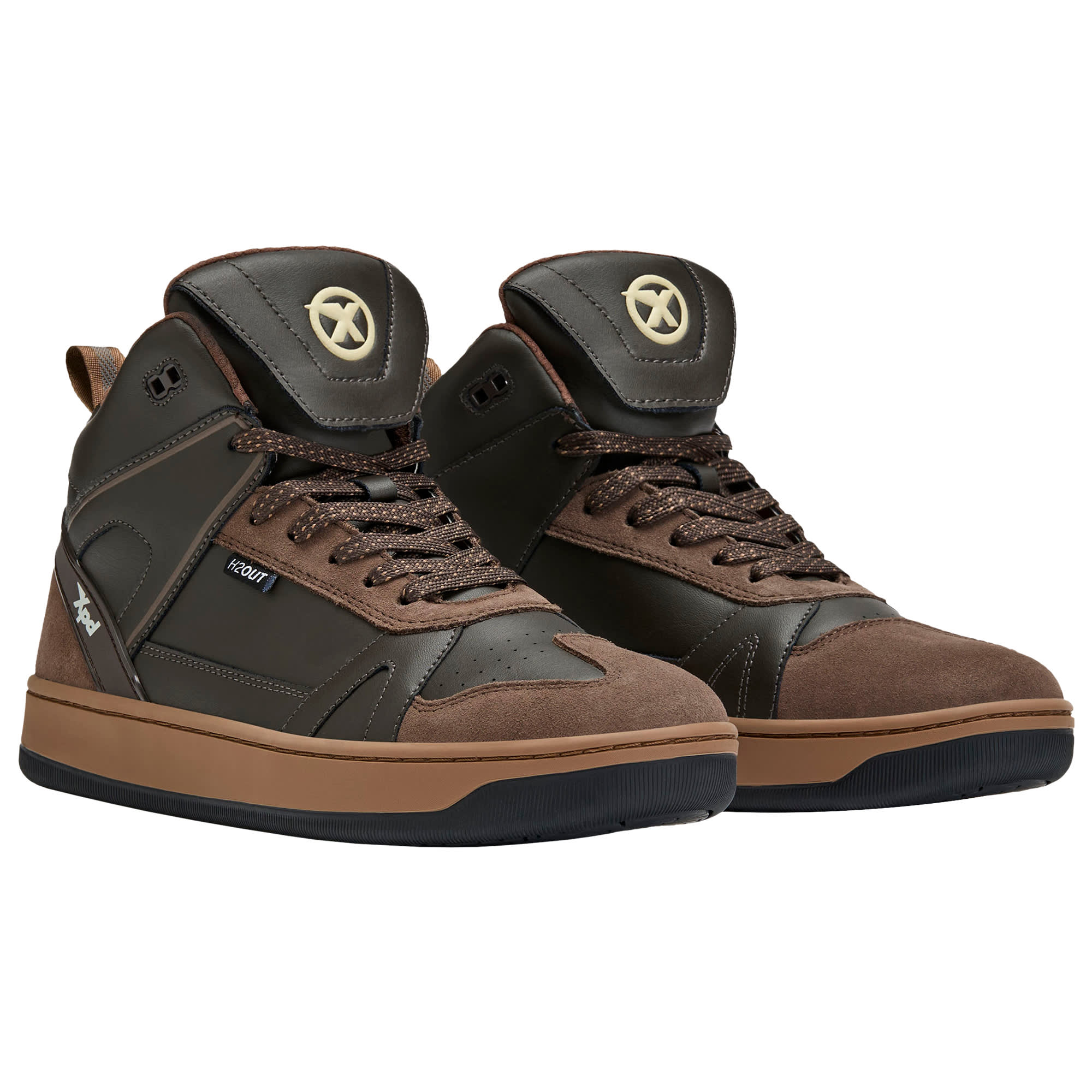 Xpd Boots XPD Moto-1 H2Out Trainers - Brown