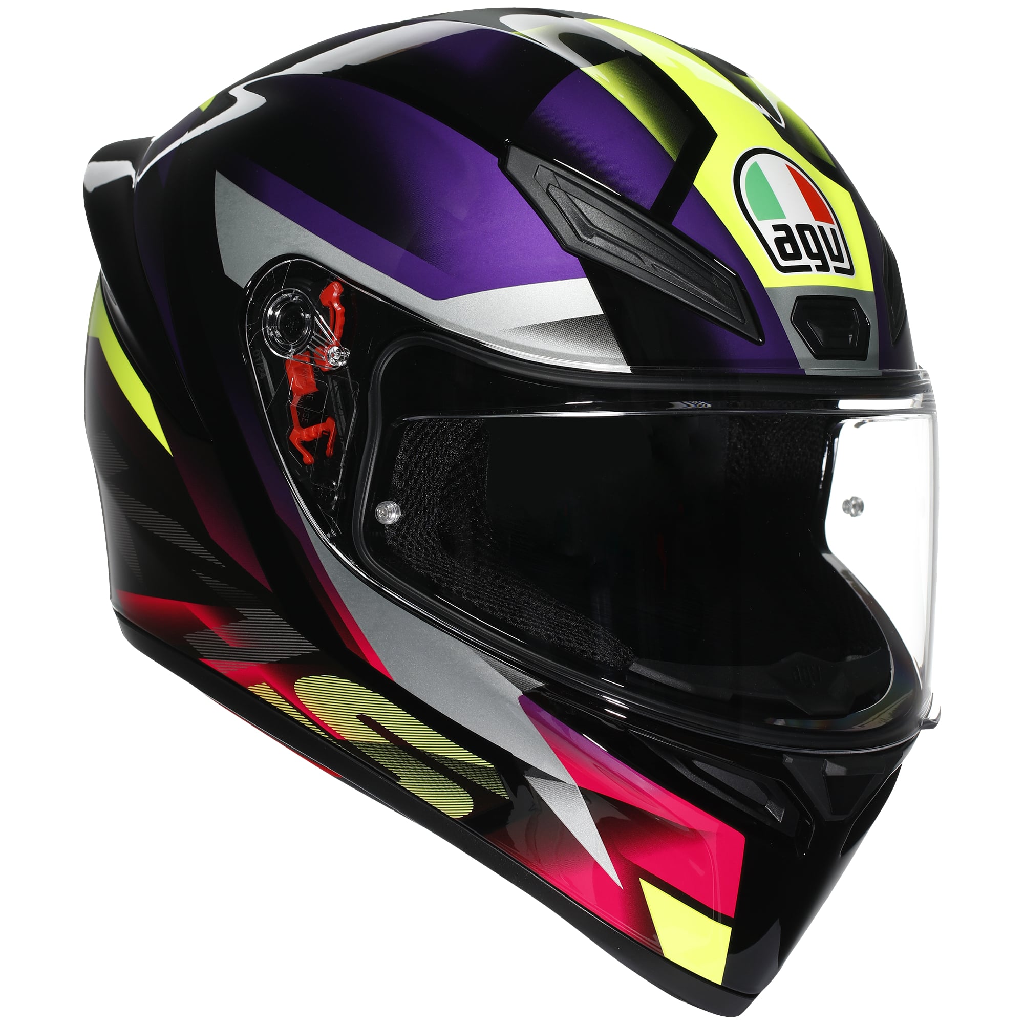 AGV AGV K1 S - Fastlap Black / Purple / Pink
