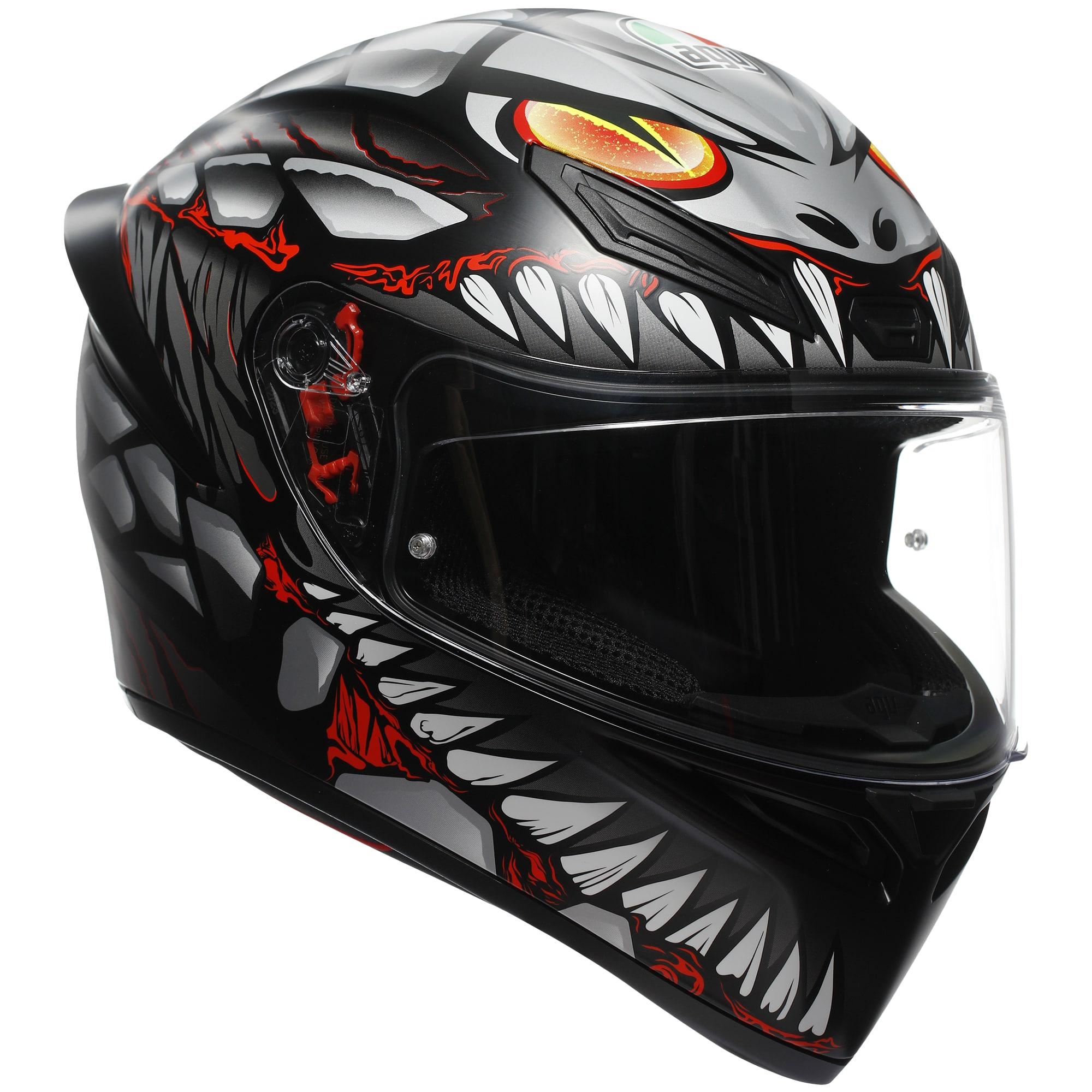 AGV AGV K1 S - Lyzard Black / Grey / Red