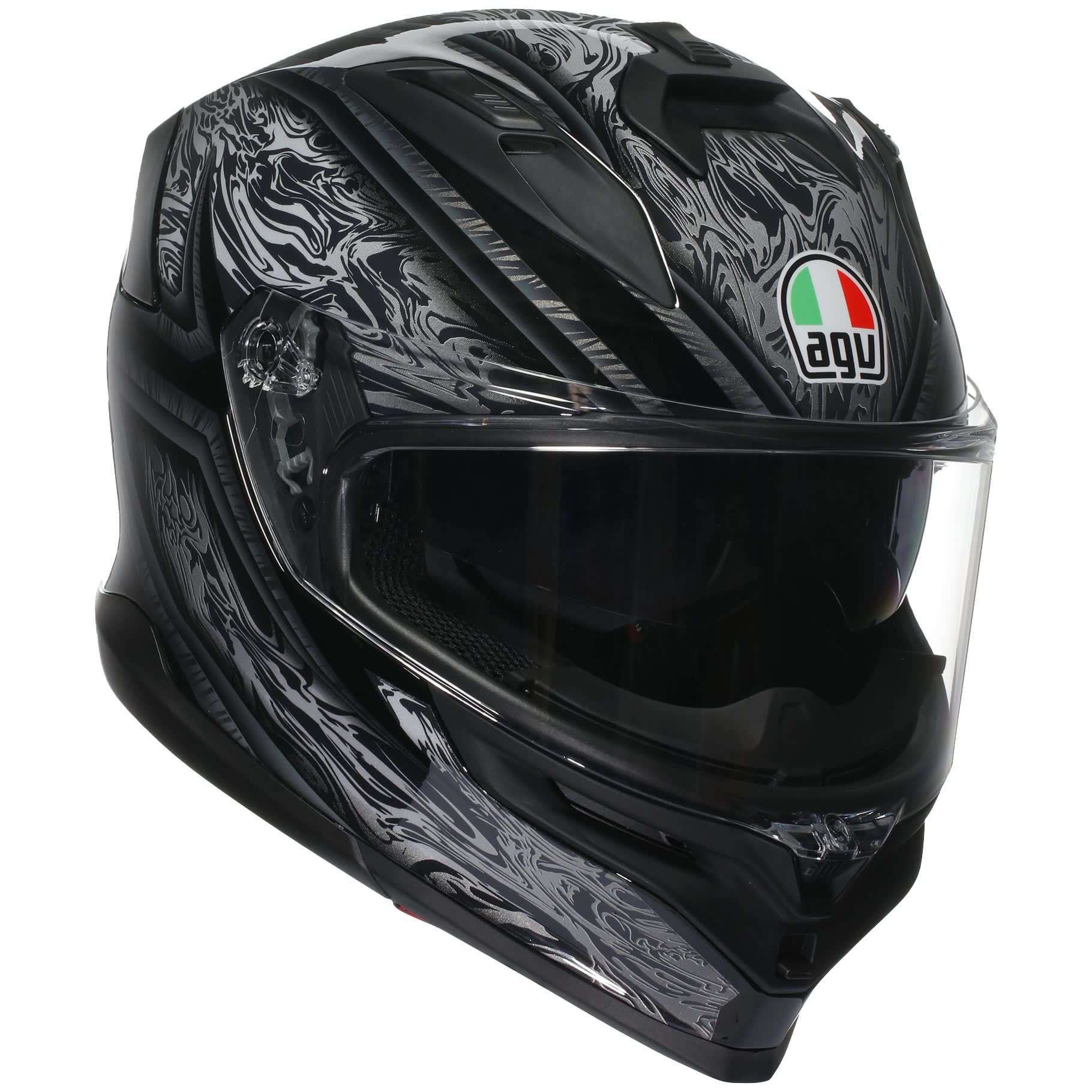 AGV AGV K7 - Damascus Black / Silver