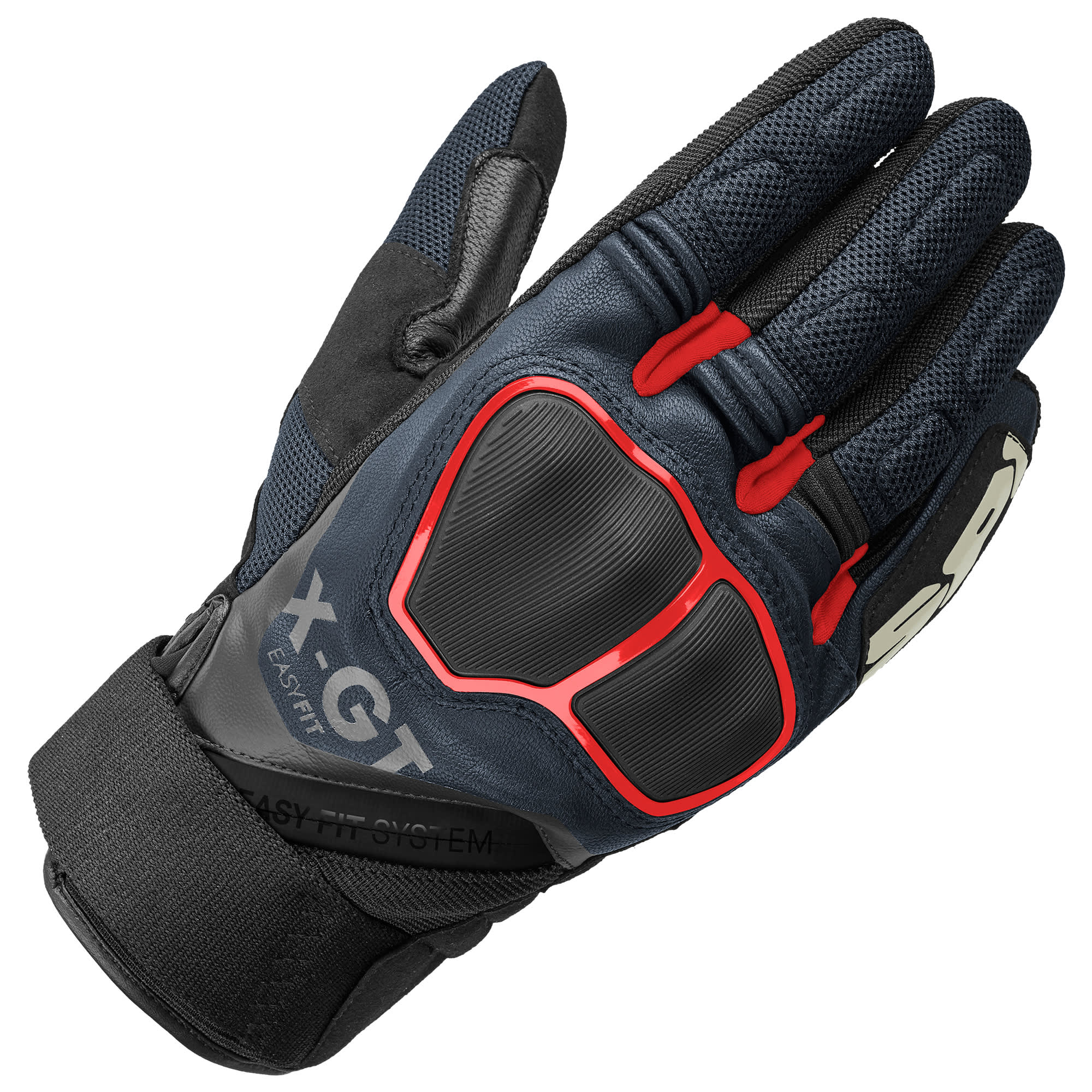Spidi Spidi X-GT Leather Gloves - Black / Blue