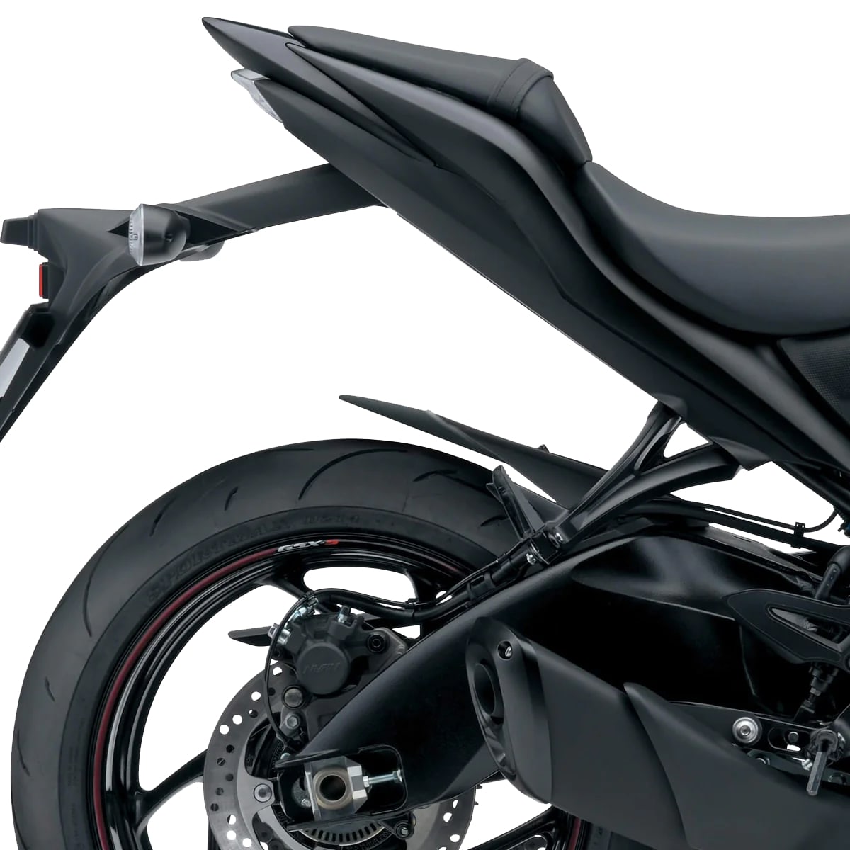 Pyramid Pyramid Hugger Extension Matt Black - Suzuki GSX-S 950 / 1000