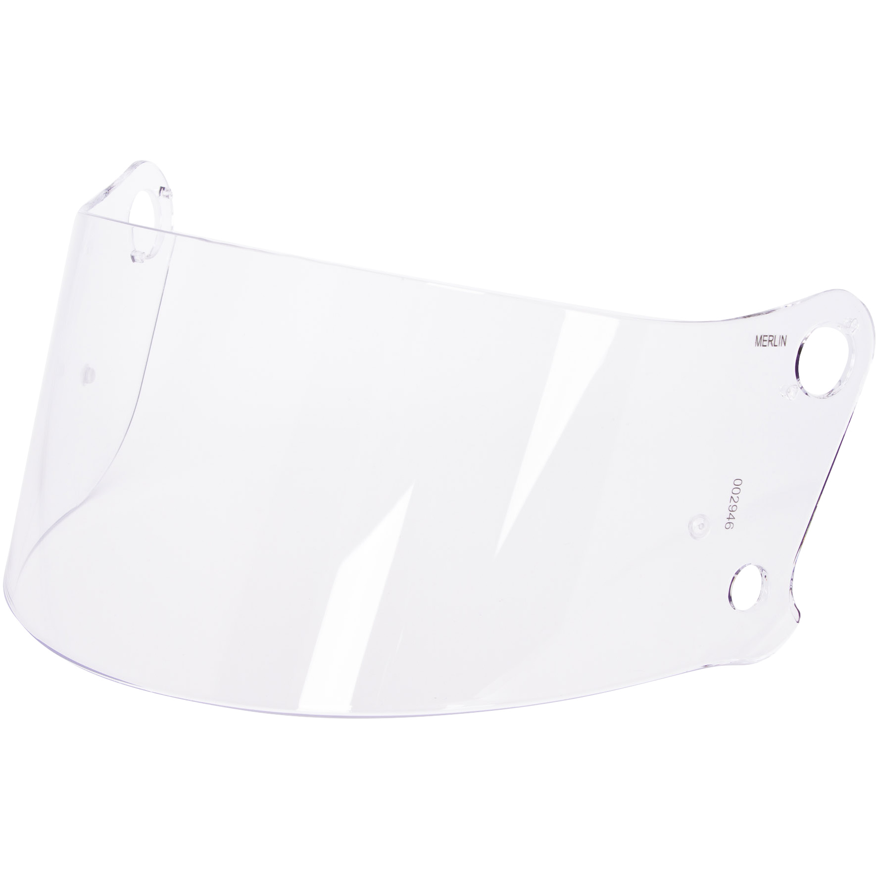 Merlin Merlin Revival Clear Visor - Road Legal