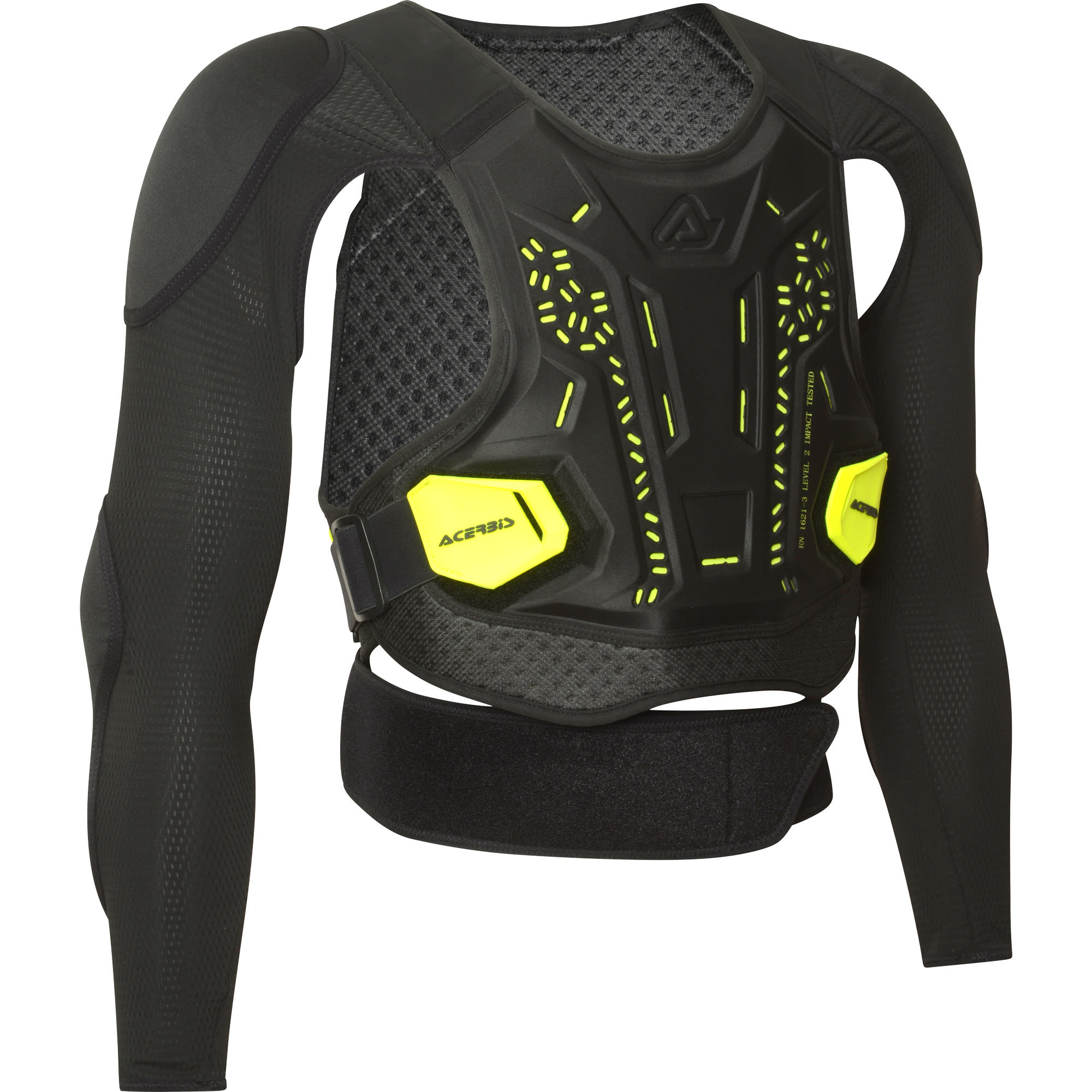 Acerbis Acerbis Plasma Level 2 Body Armour - Black / Yellow