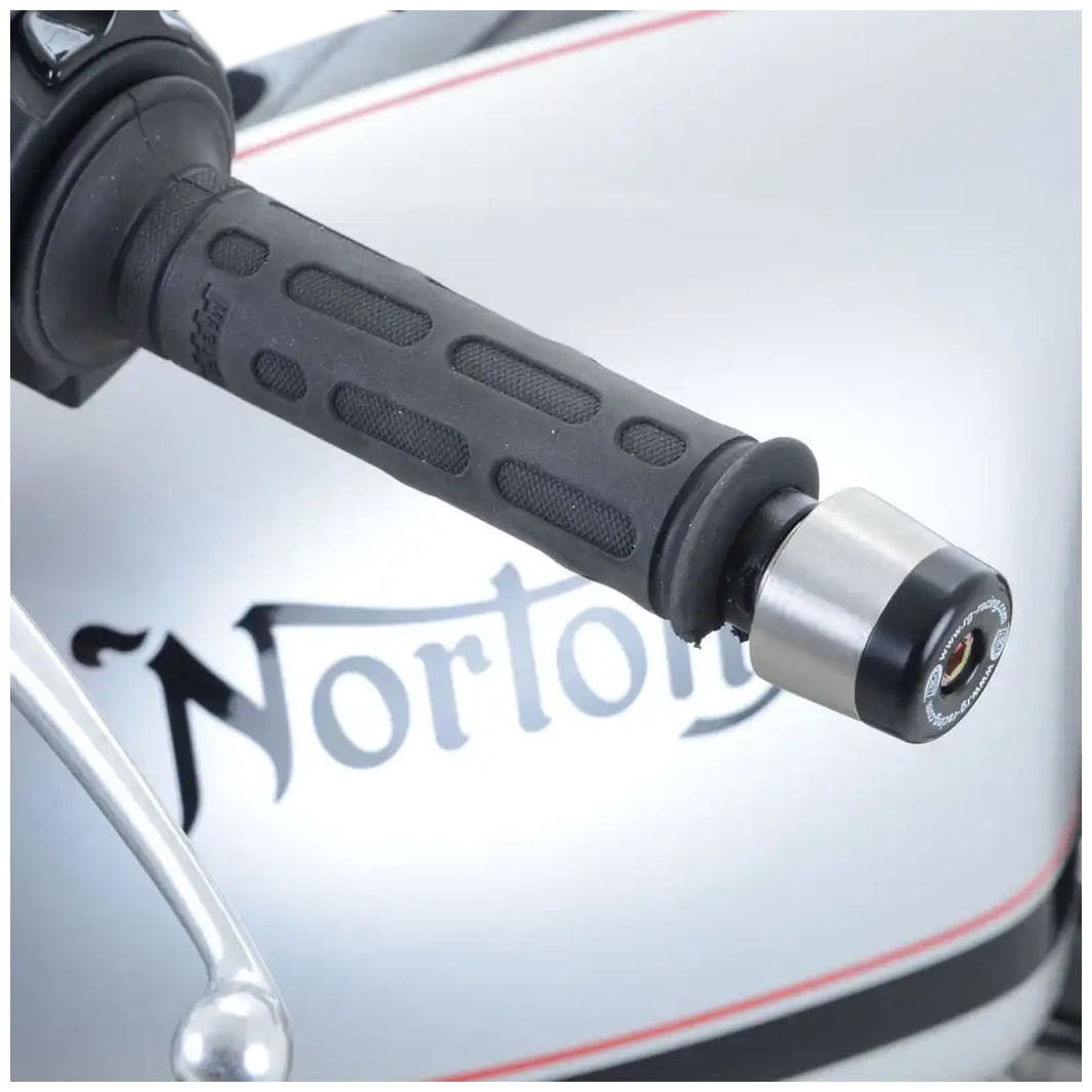 R&G Racing R&G Racing Bar End Sliders - BE0057BK - Husqvarna Nuda 900R