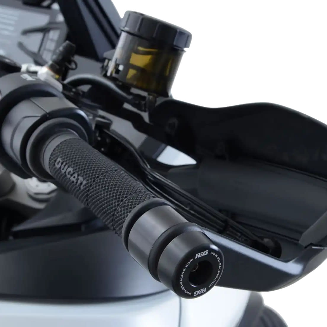 R&G Racing R&G Racing Bar End Sliders - BE0098BK - Ducati Multistrada 1200