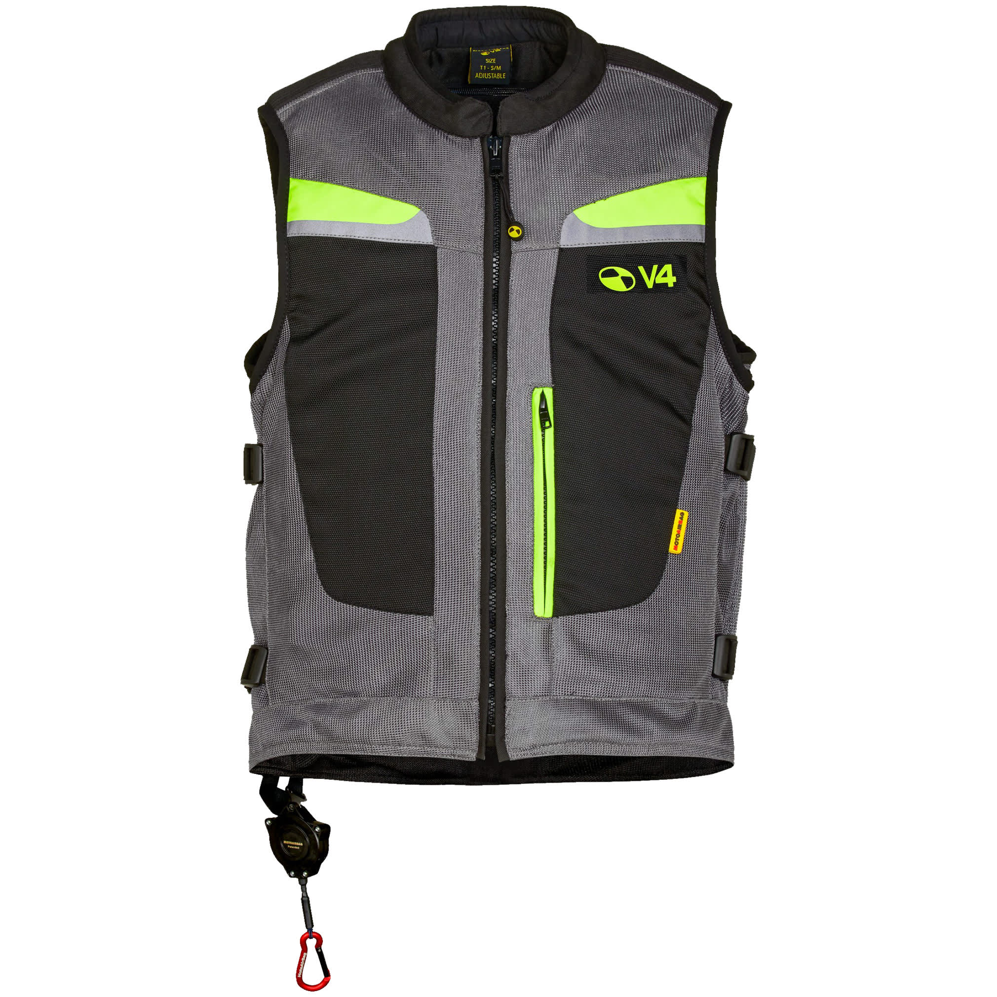 MOTOAIRBAG MOTOAIRBAG MAB V4 Modular Airbag Vest - Grey