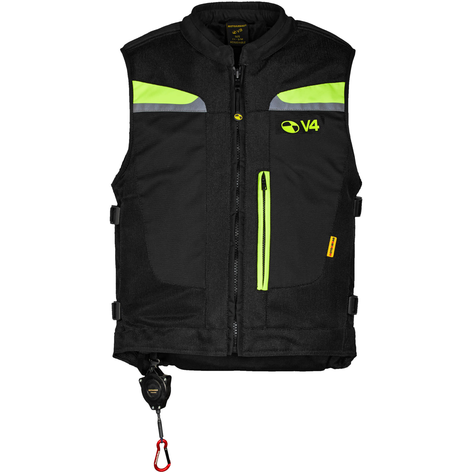 MOTOAIRBAG MOTOAIRBAG MAB V4 Modular Airbag Vest - Black