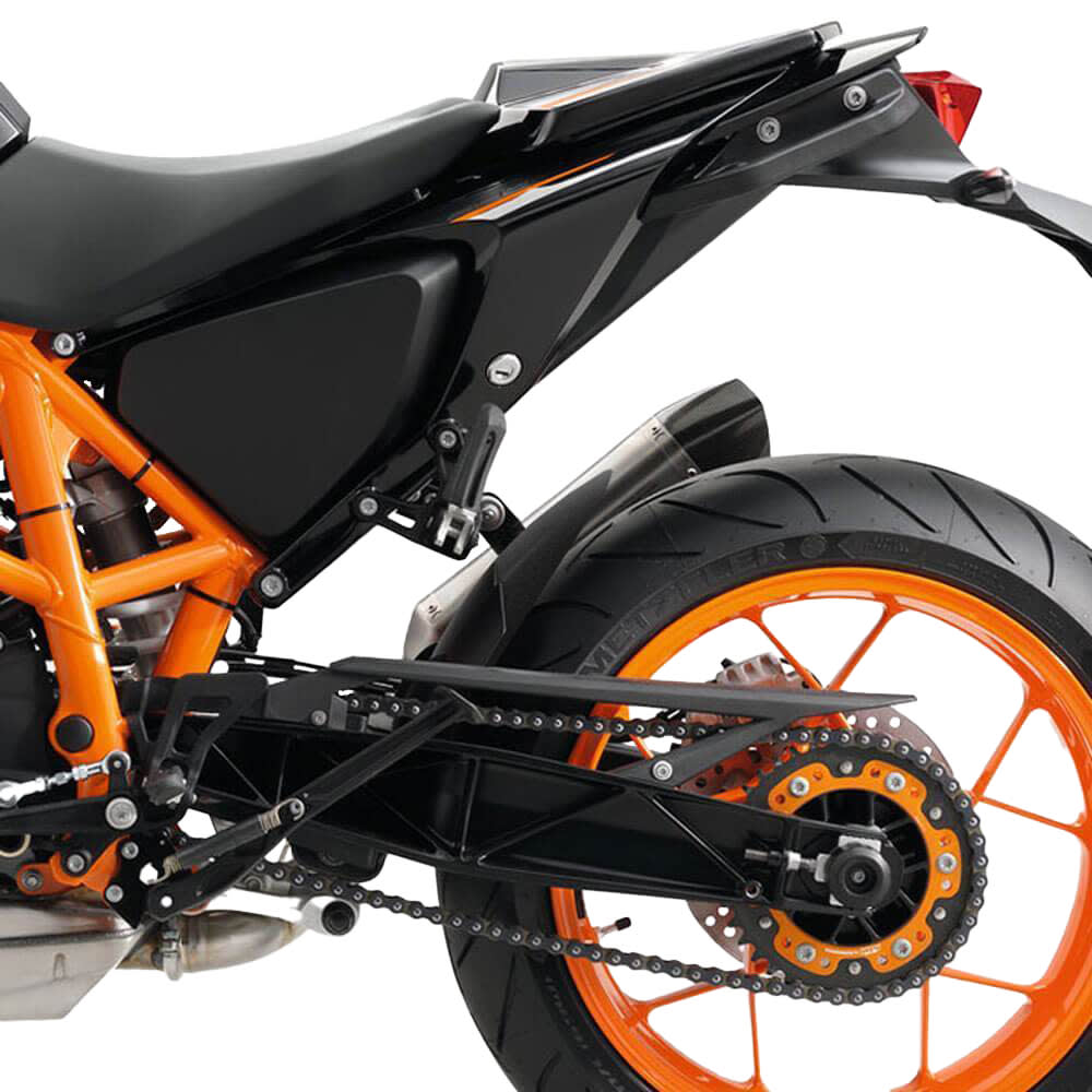 Pyramid Pyramid Hugger Extension Matt Black - KTM 690 Duke / R (12>)