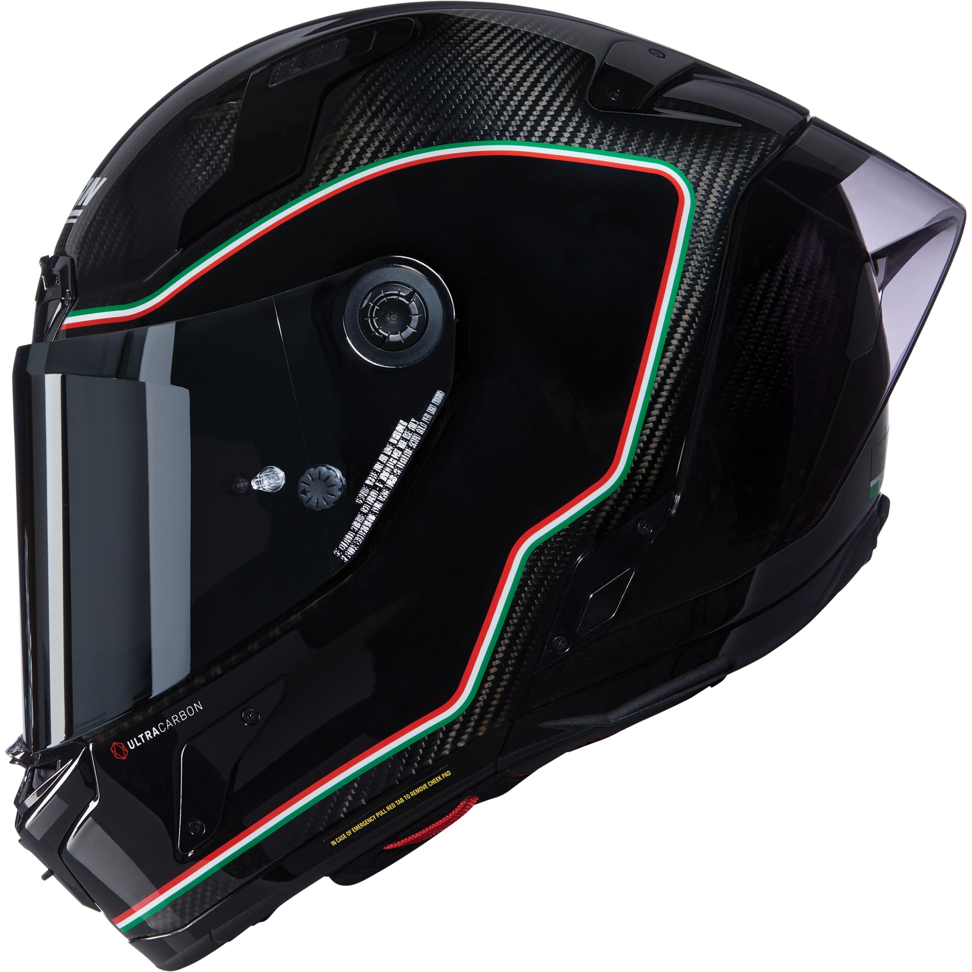 Nolan Nolan X-804 RS Ultra Carbon Asso Di Picche - Carbon / Black / Italia