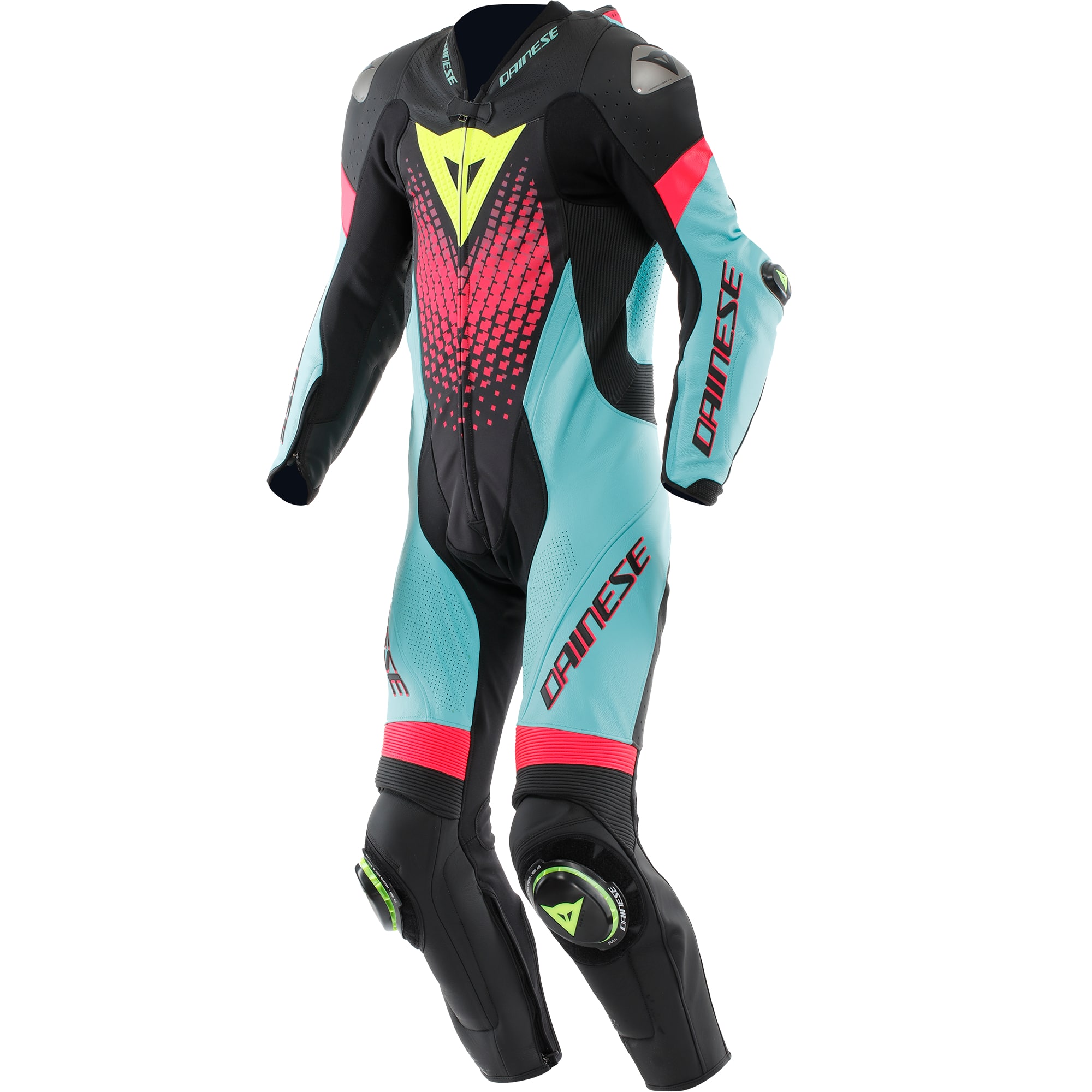 Dainese Laguna Seca 6 Perforated One Piece Leather Suit - Black