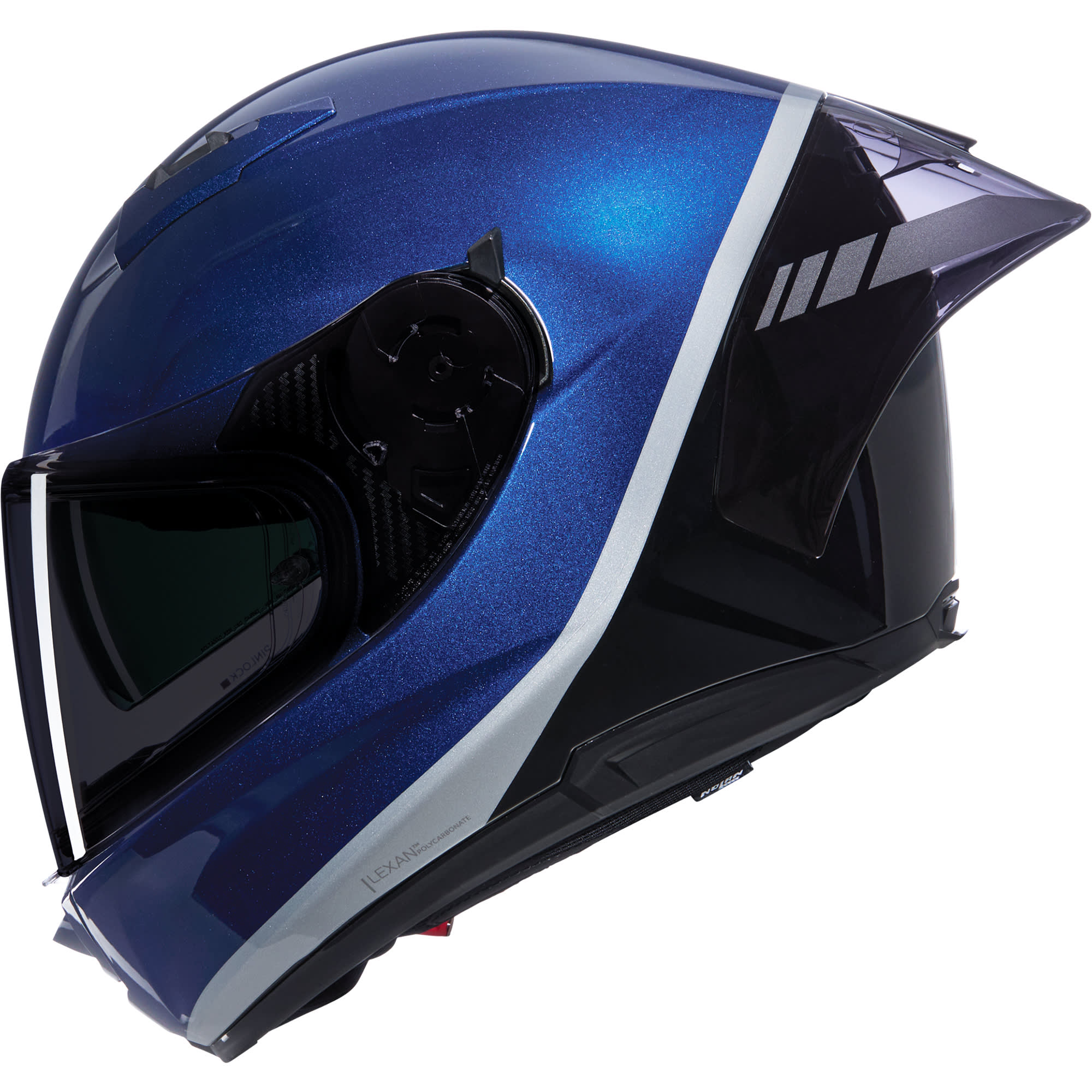 Nolan Nolan N60-6 Sport Verniciatura Speciale - Blue / Black / Silver