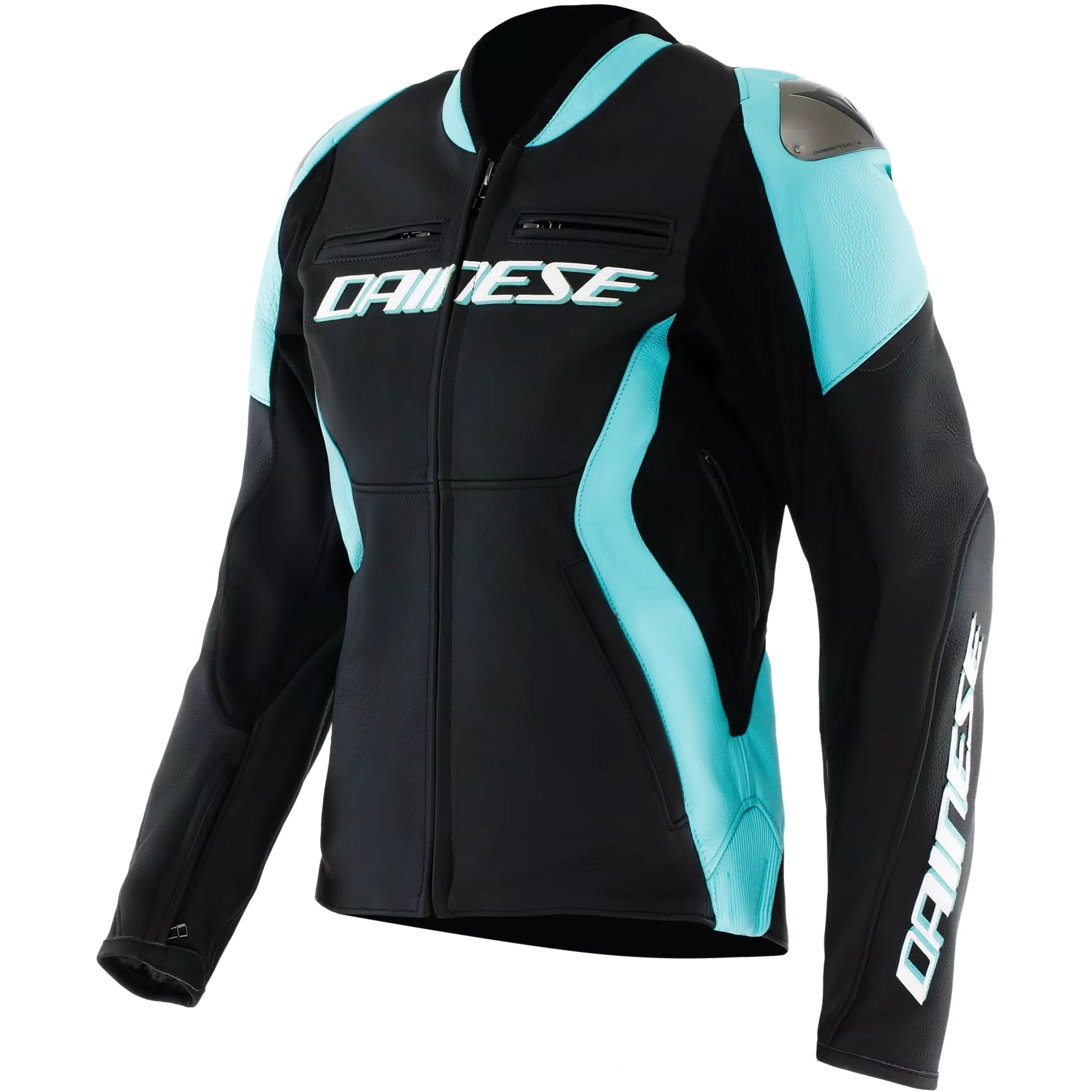 Dainese Dainese Ladies Racing 5 Leather Jacket - Black / Water