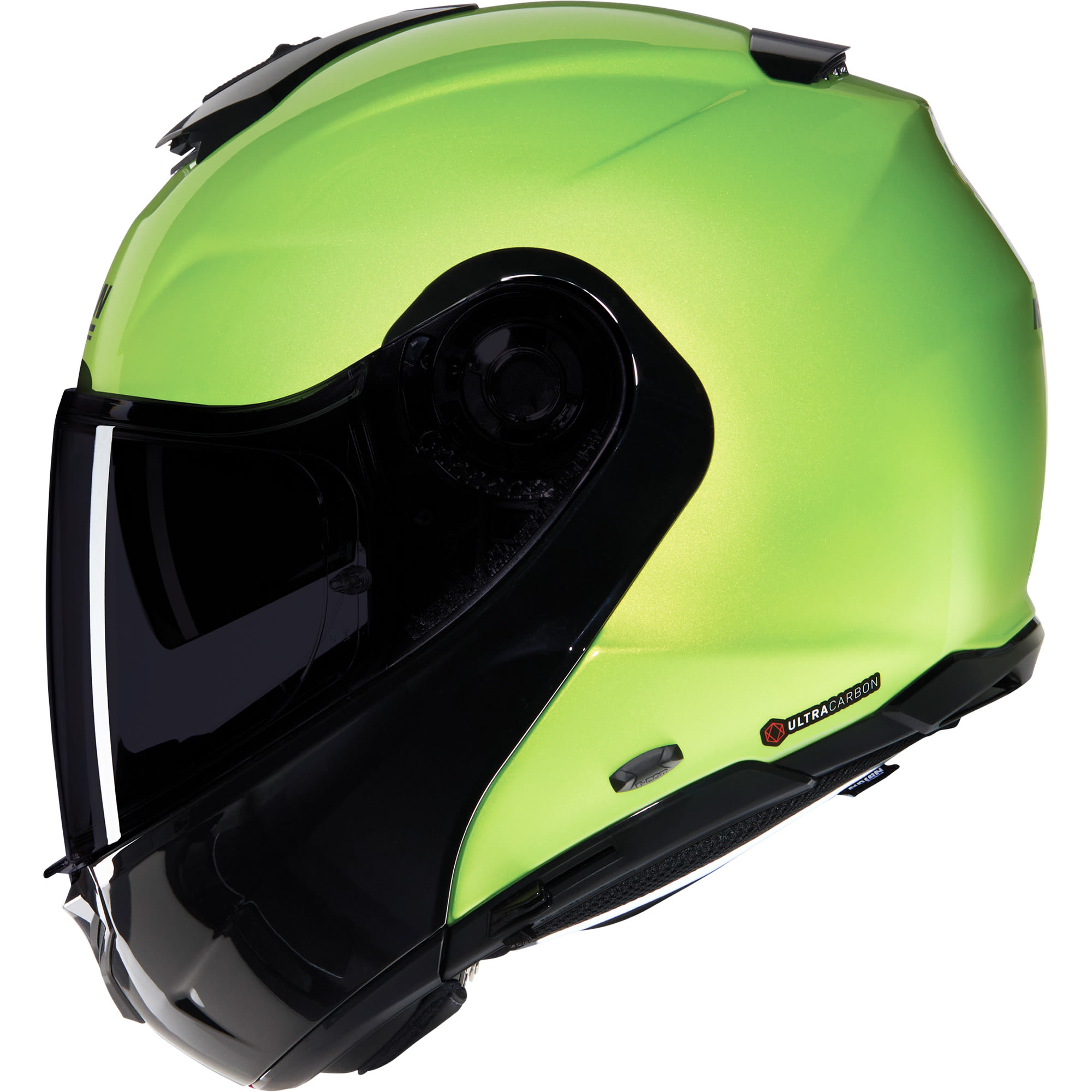 Nolan X-1005 Ultra Carbon Mivedi - Green Pulse / Black - FREE UK