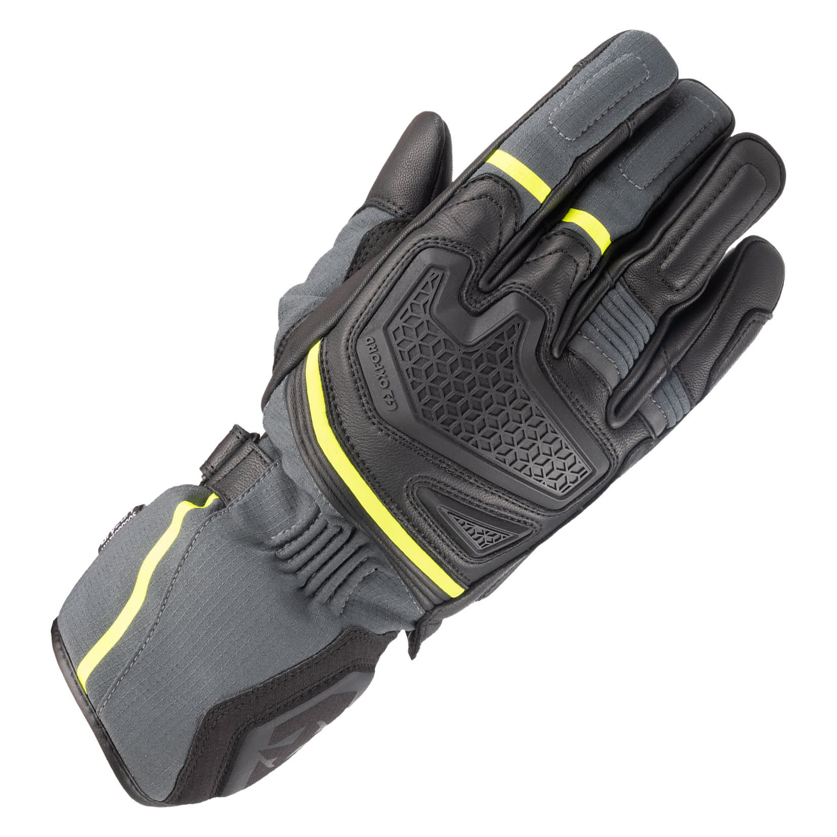 Oxford Clothing Oxford Vancouver 2.0 D2D Gloves - Black / Green / Yellow