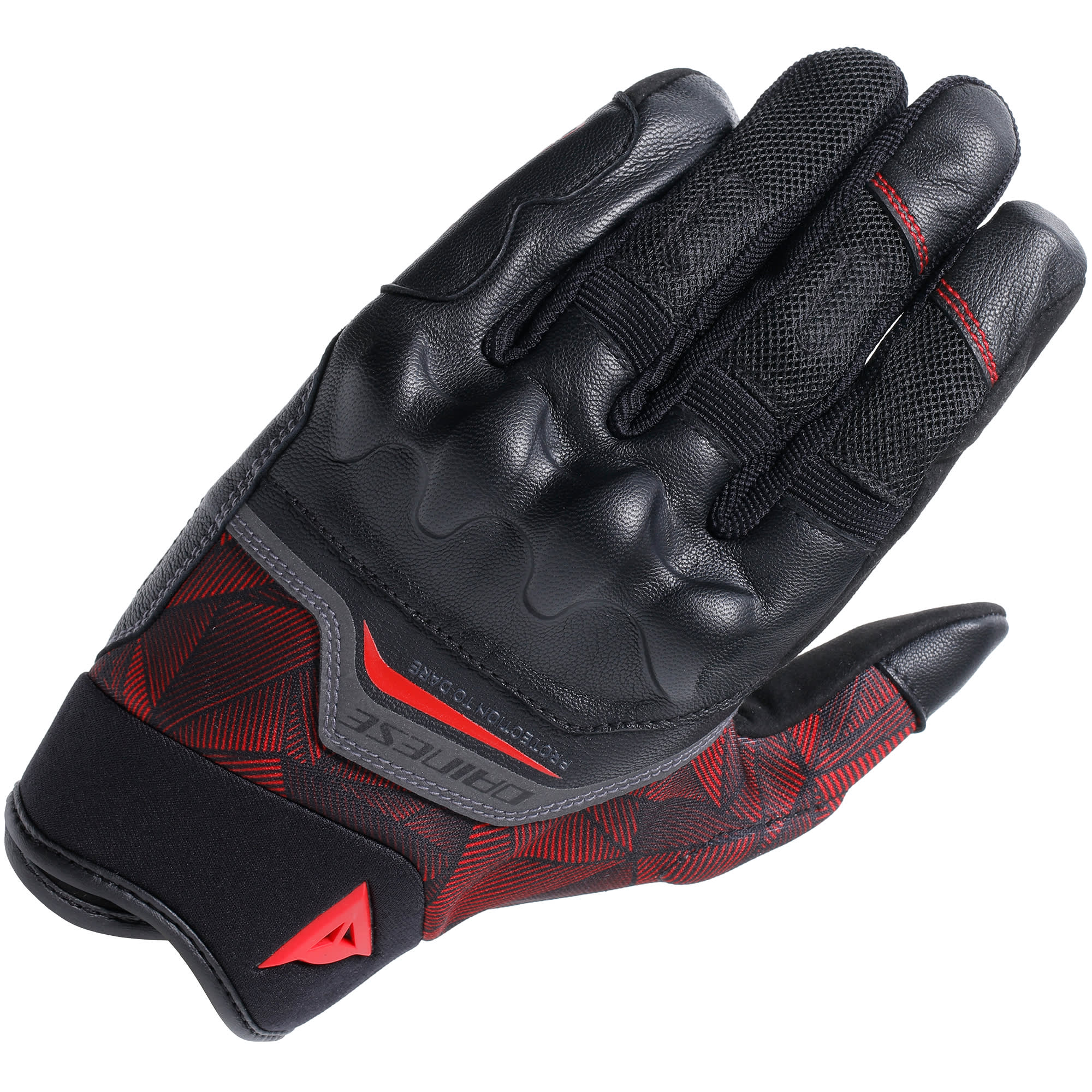 Dainese Dainese Ermex Gloves - Black / Lava Red