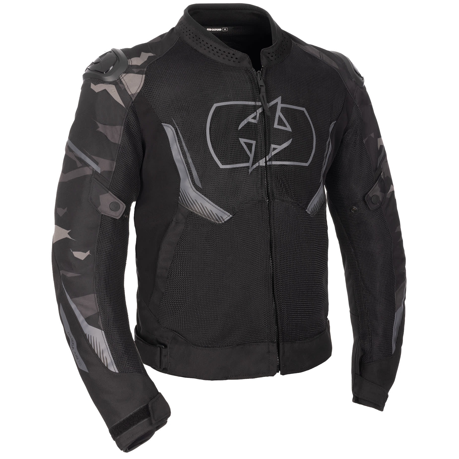 Oxford Clothing Oxford Omega 1.0 Air Textile Jacket - Black / Camo