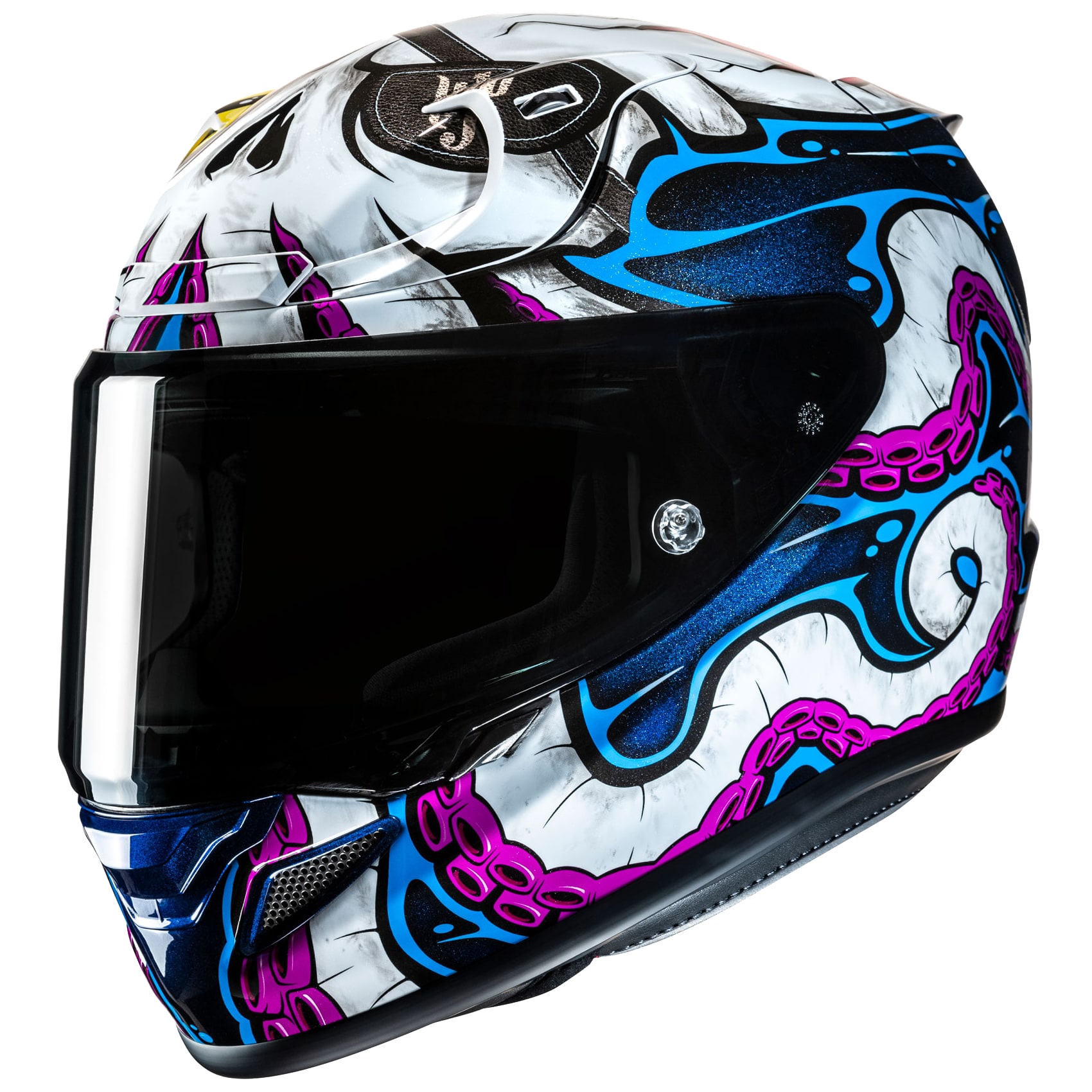 HJC HJC RPHA 12 - Kraken - Blue / Purple / White