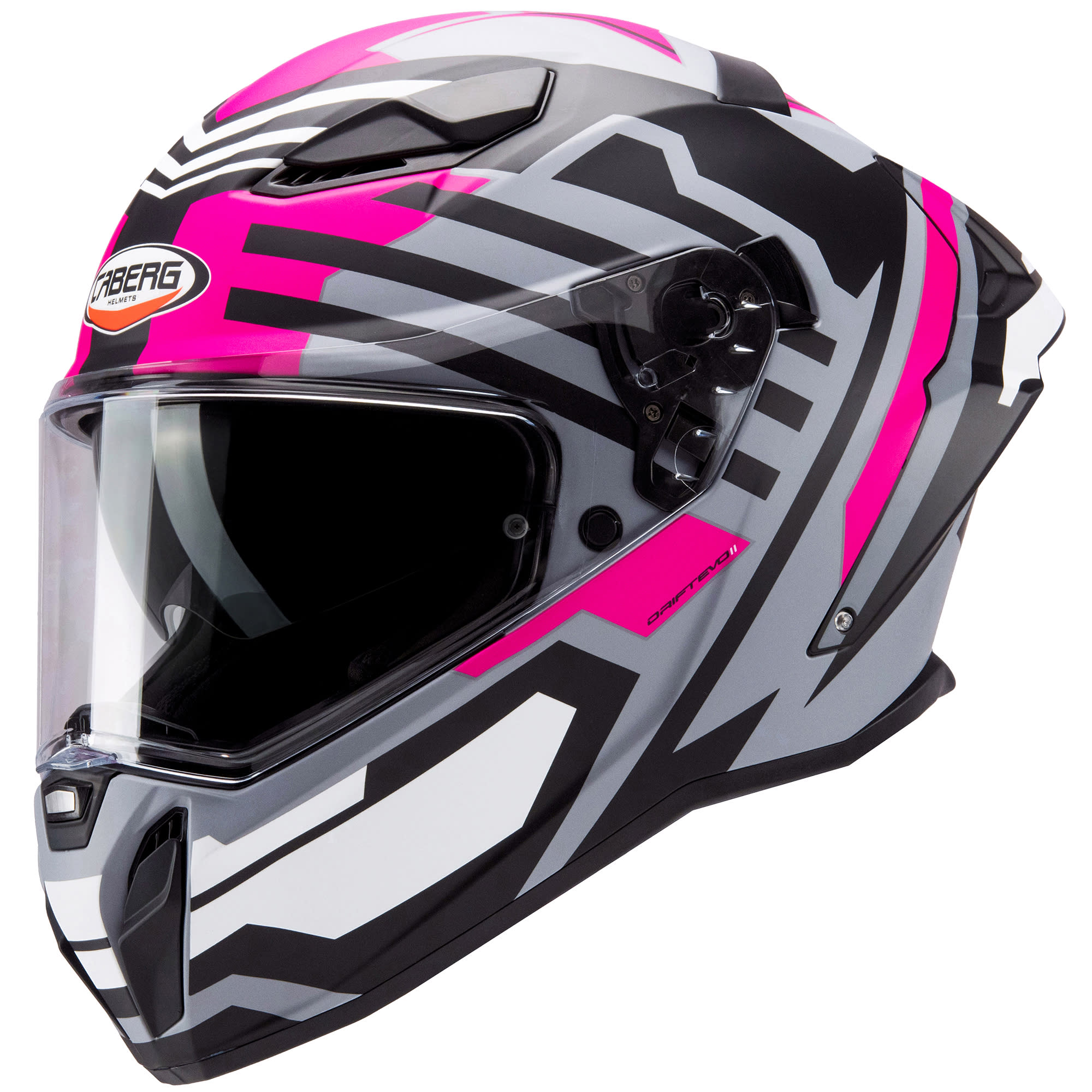 Caberg Caberg Drift Evo II - Horizon Matt Grey / Black / Fuchsia