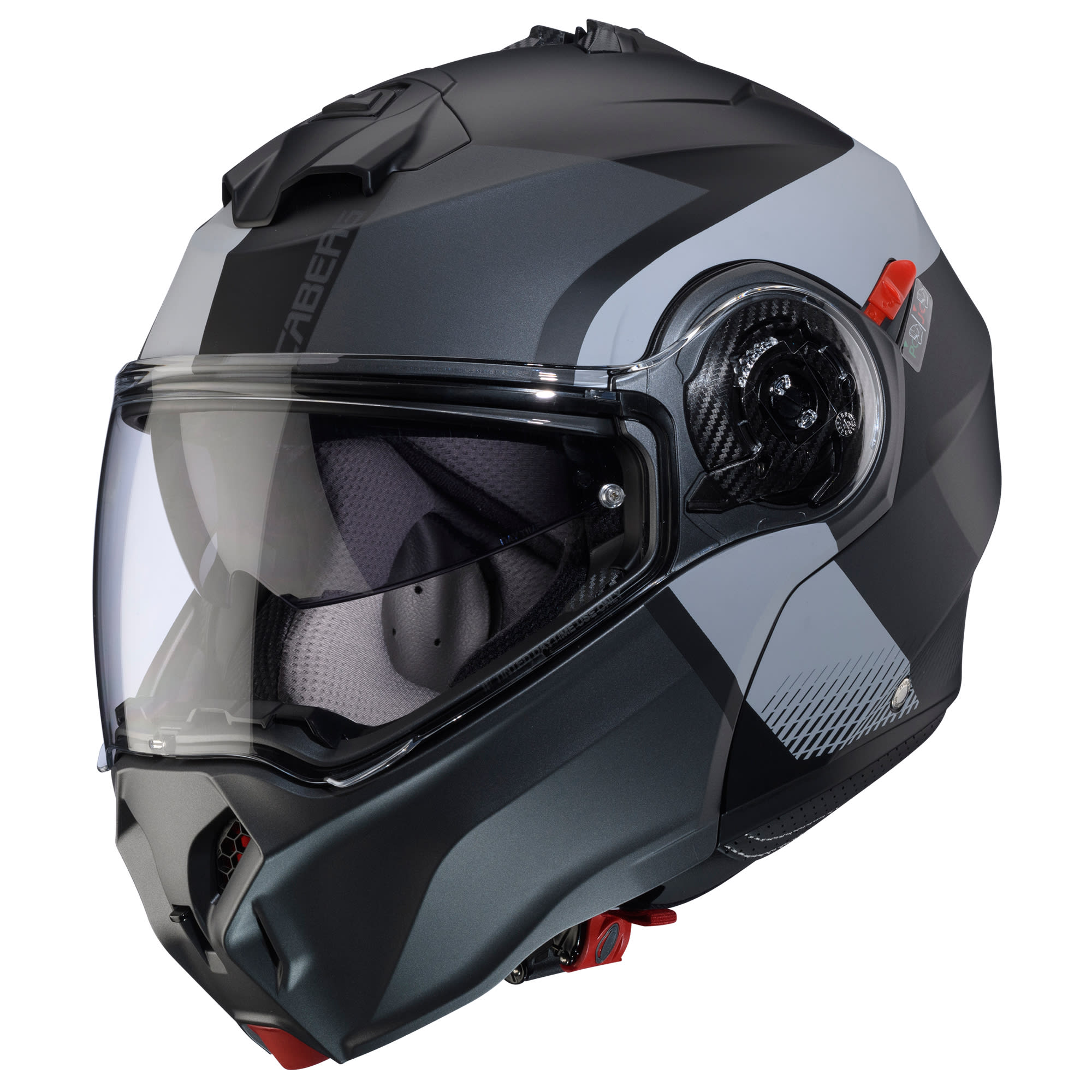 Caberg Caberg Duke Evo - Indy Matt Black / Gun / Grey