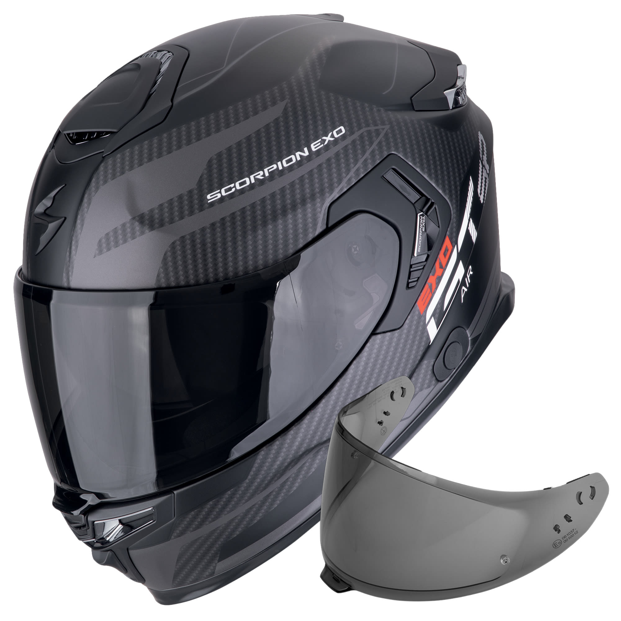 Scorpion Scorpion Exo-GT SP Air - Flex Matt Black / Silver