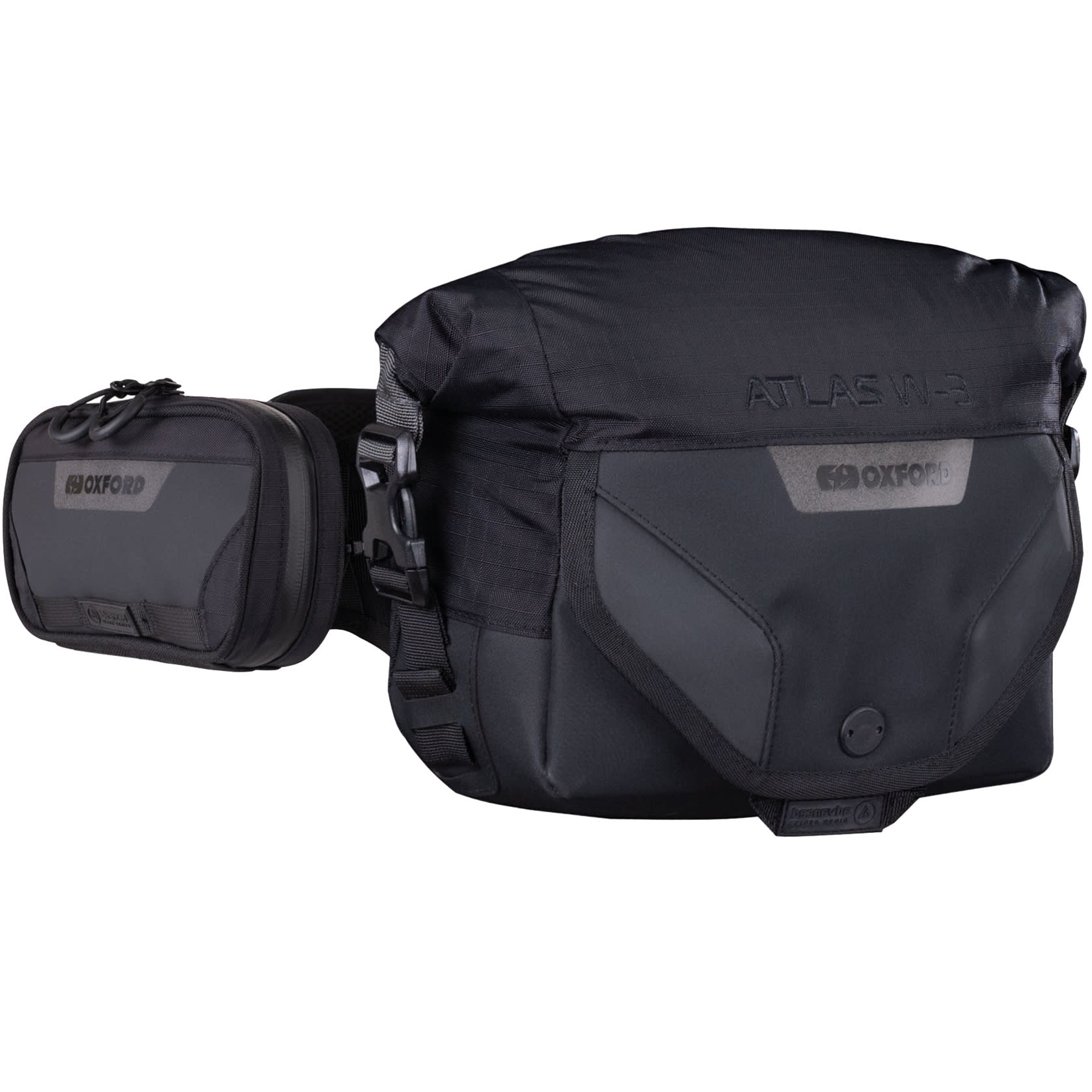 Oxford Oxford Atlas W-3 Waist Pack & Belt Pack - Black