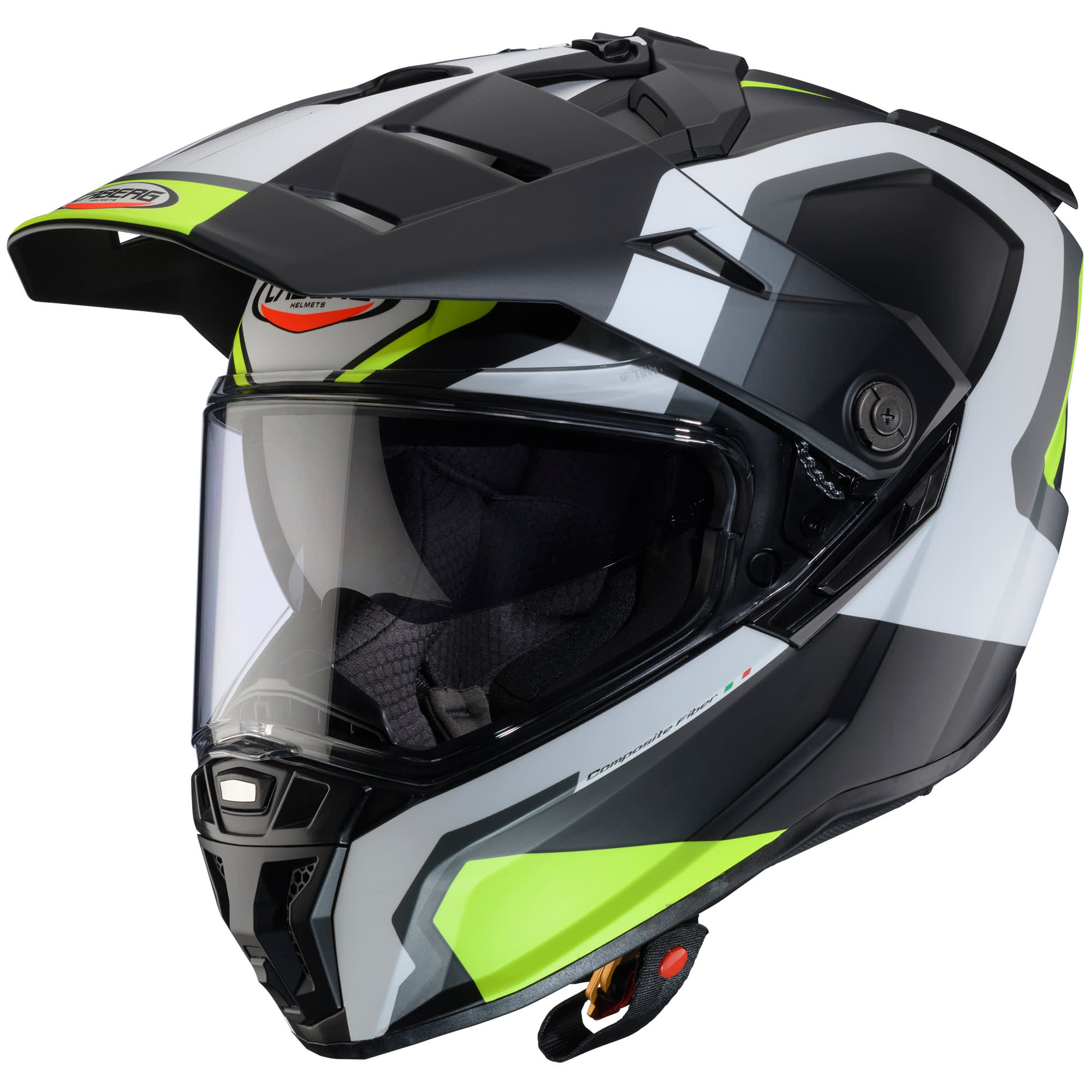 Caberg Caberg Tanami - Scram Matt Black / Grey / White / Yellow Fluo