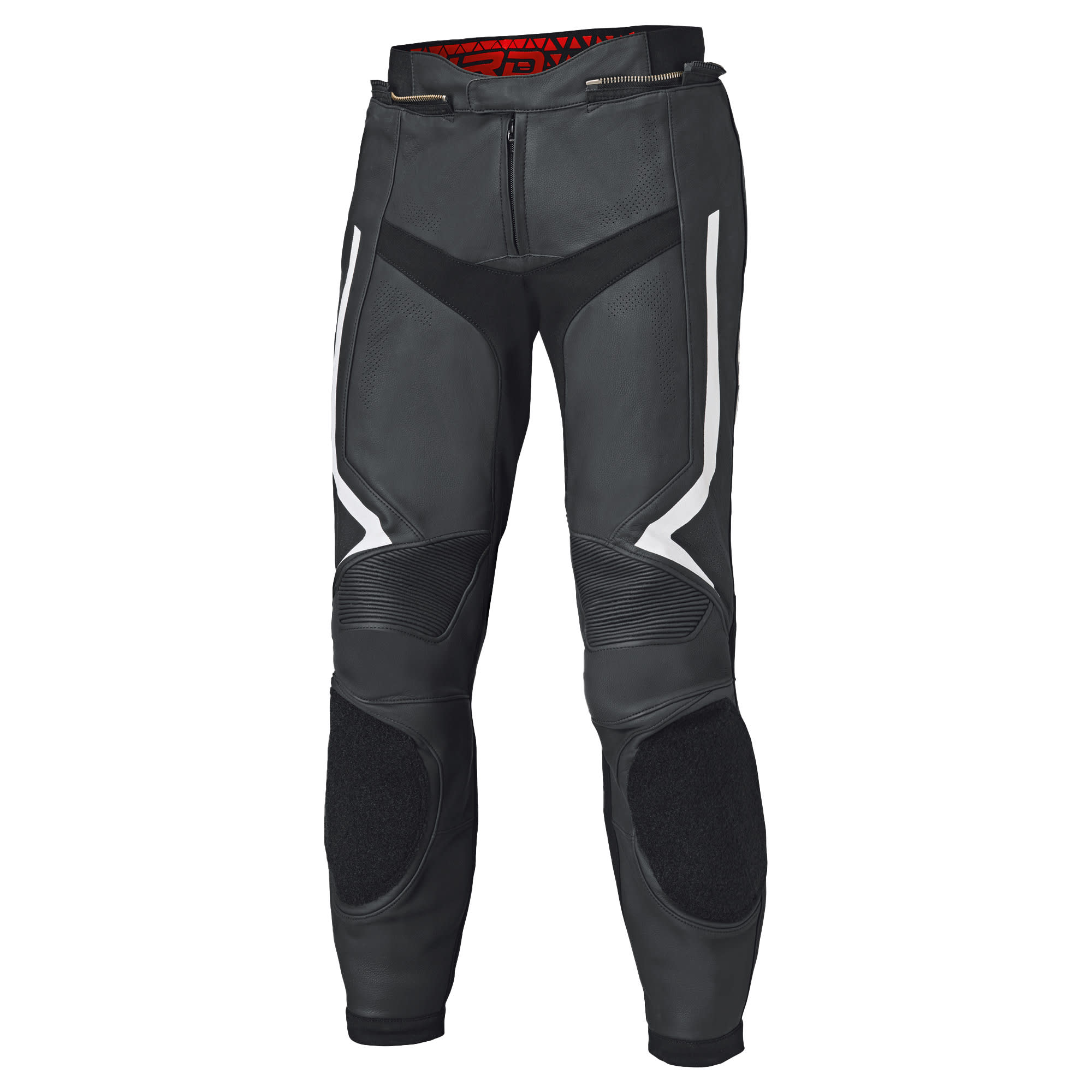 Held Held Rocket 4 Leather Trousers - Black / White