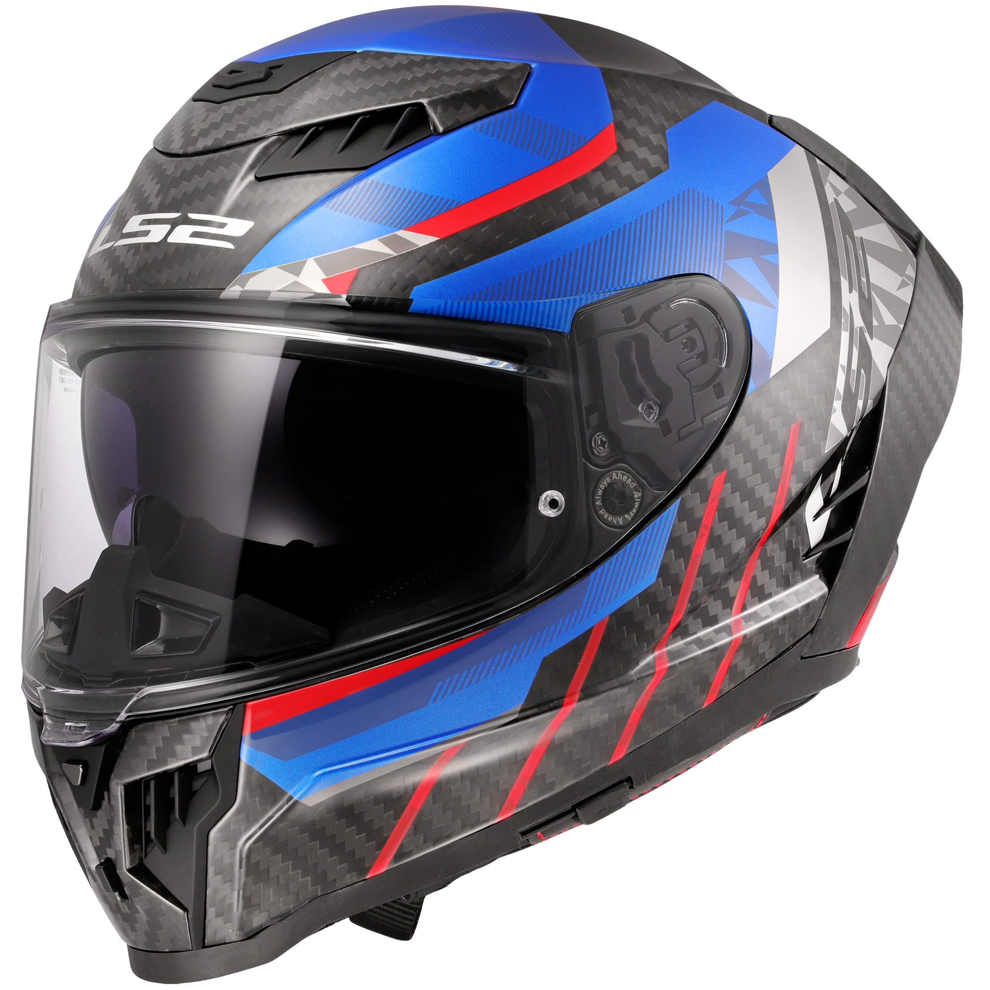 LS2 LS2 Dragon - Trax Blue / Red