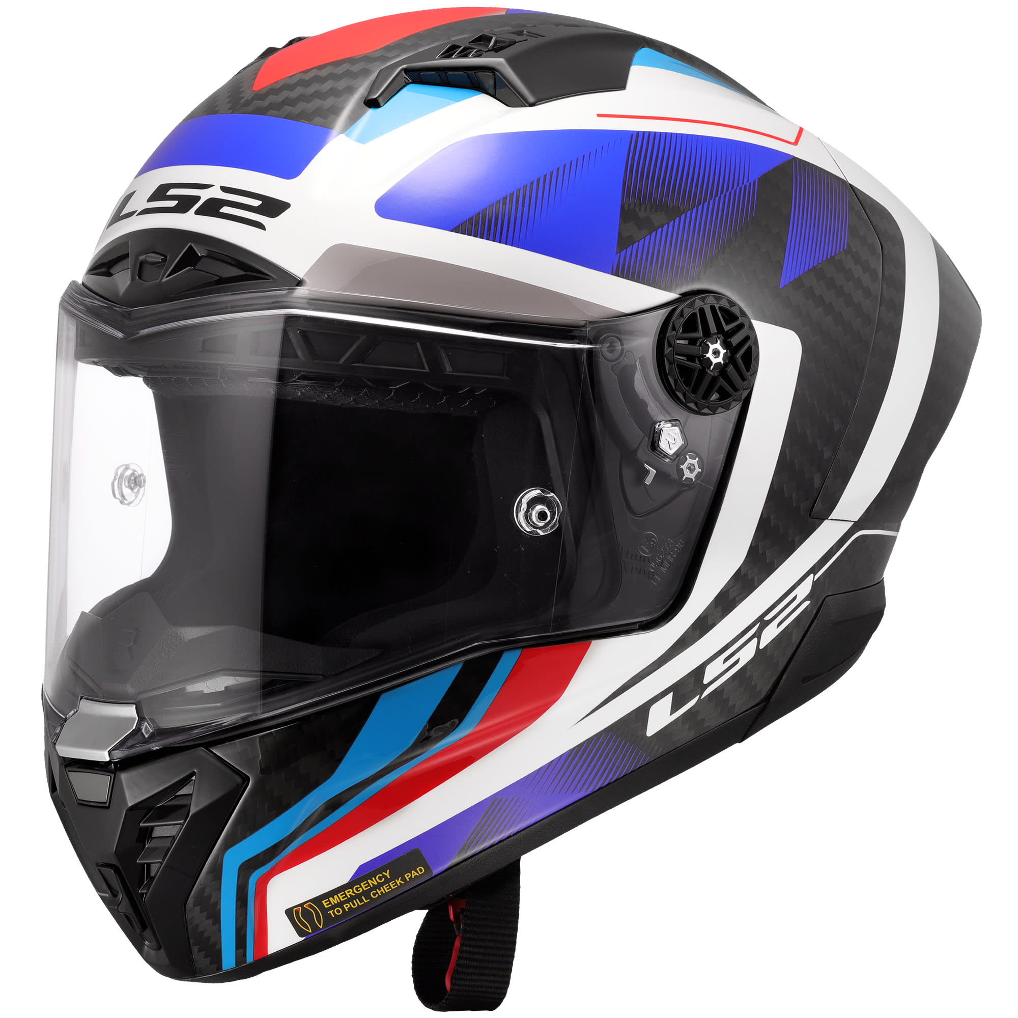 LS2 LS2 Thunder GP Aero - Raute Blue / Red