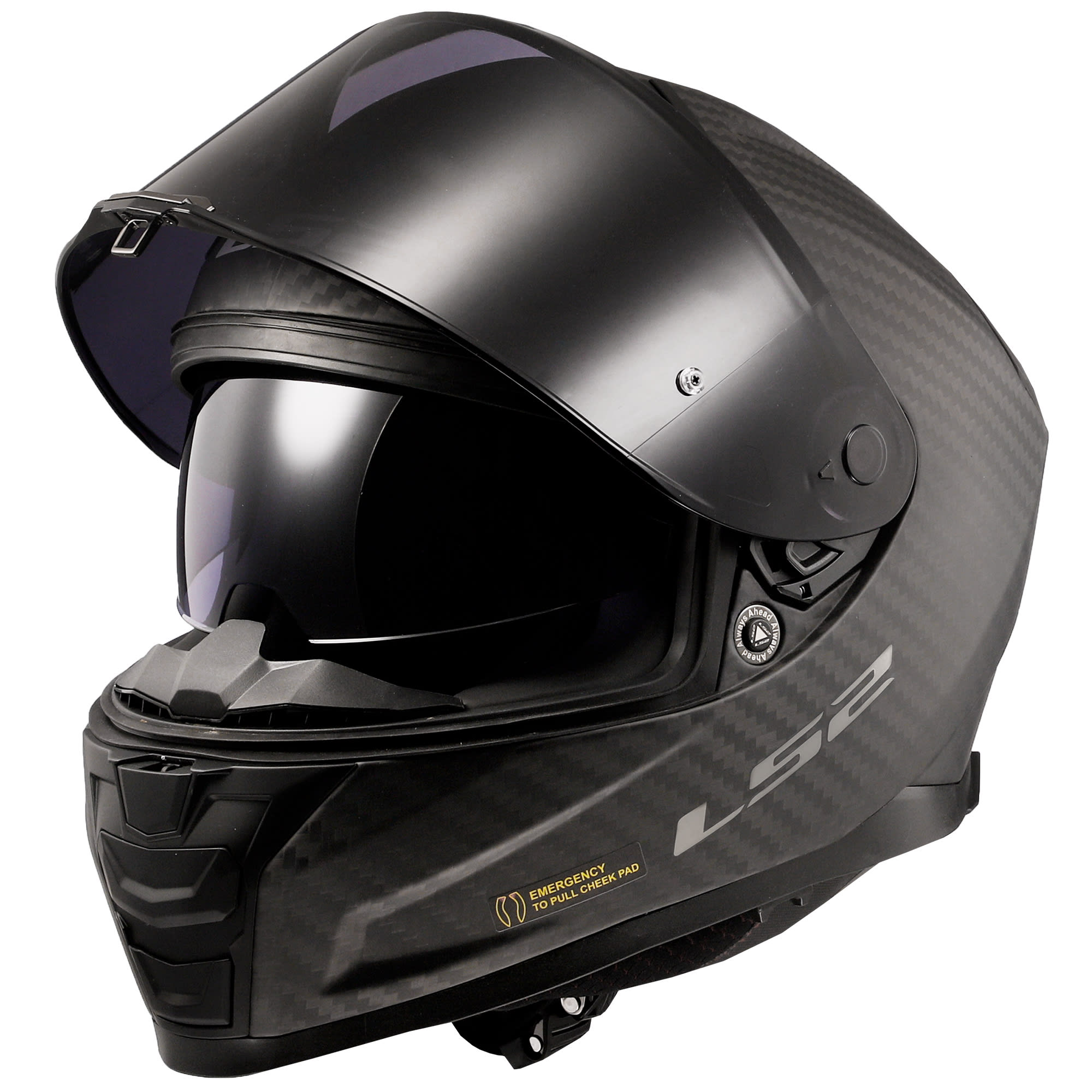 LS2 LS2 Vector II Carbon - Matt Carbon