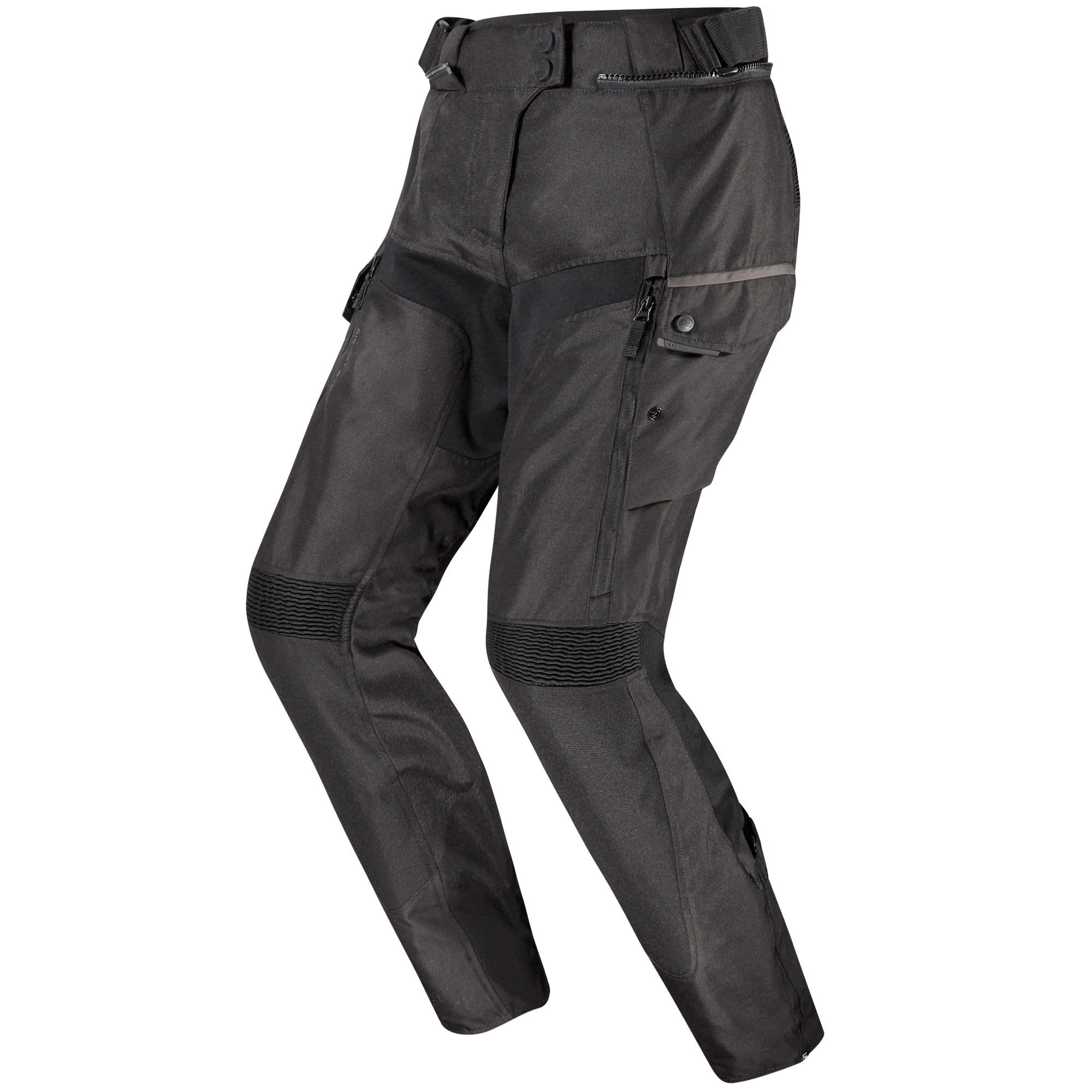 LS2 LS2 Ladies Travel Textile Trousers - Black / Dark Grey