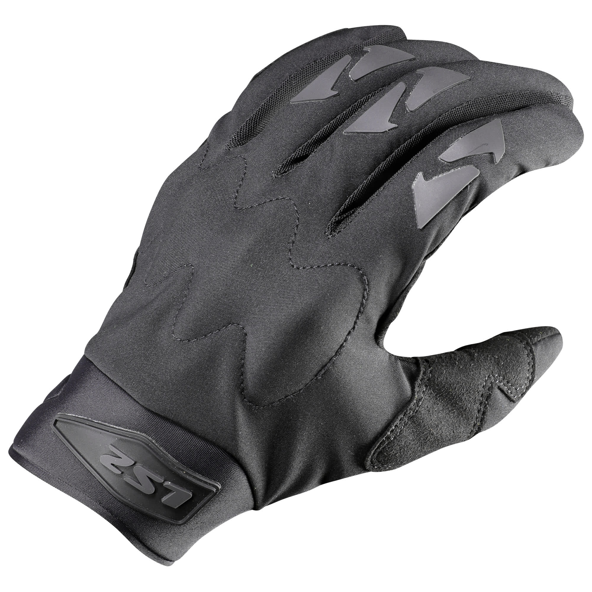LS2 LS2 Hiker Textile Gloves - Black