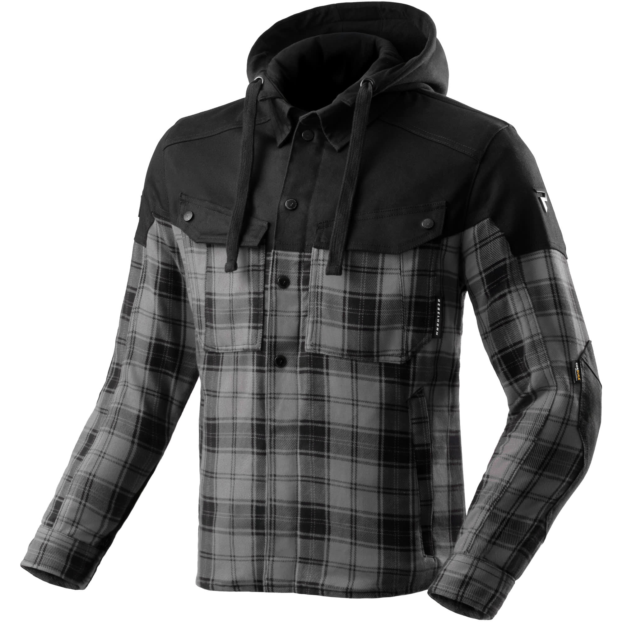 Rebelhorn Rebelhorn Shifter Textile Shirt - Black / Grey