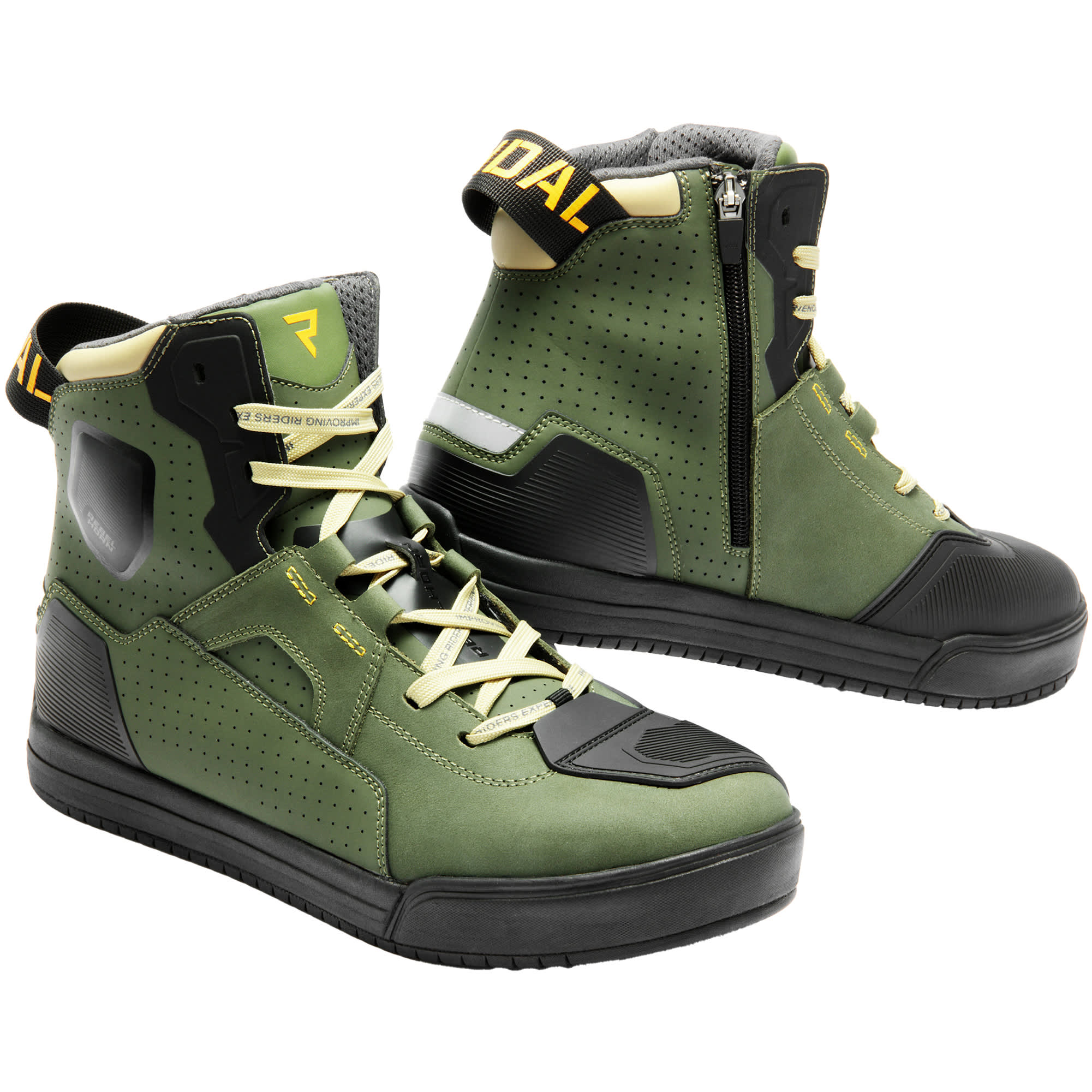 Rebelhorn Rebelhorn Vandal II Boots - Olive Green / Orange