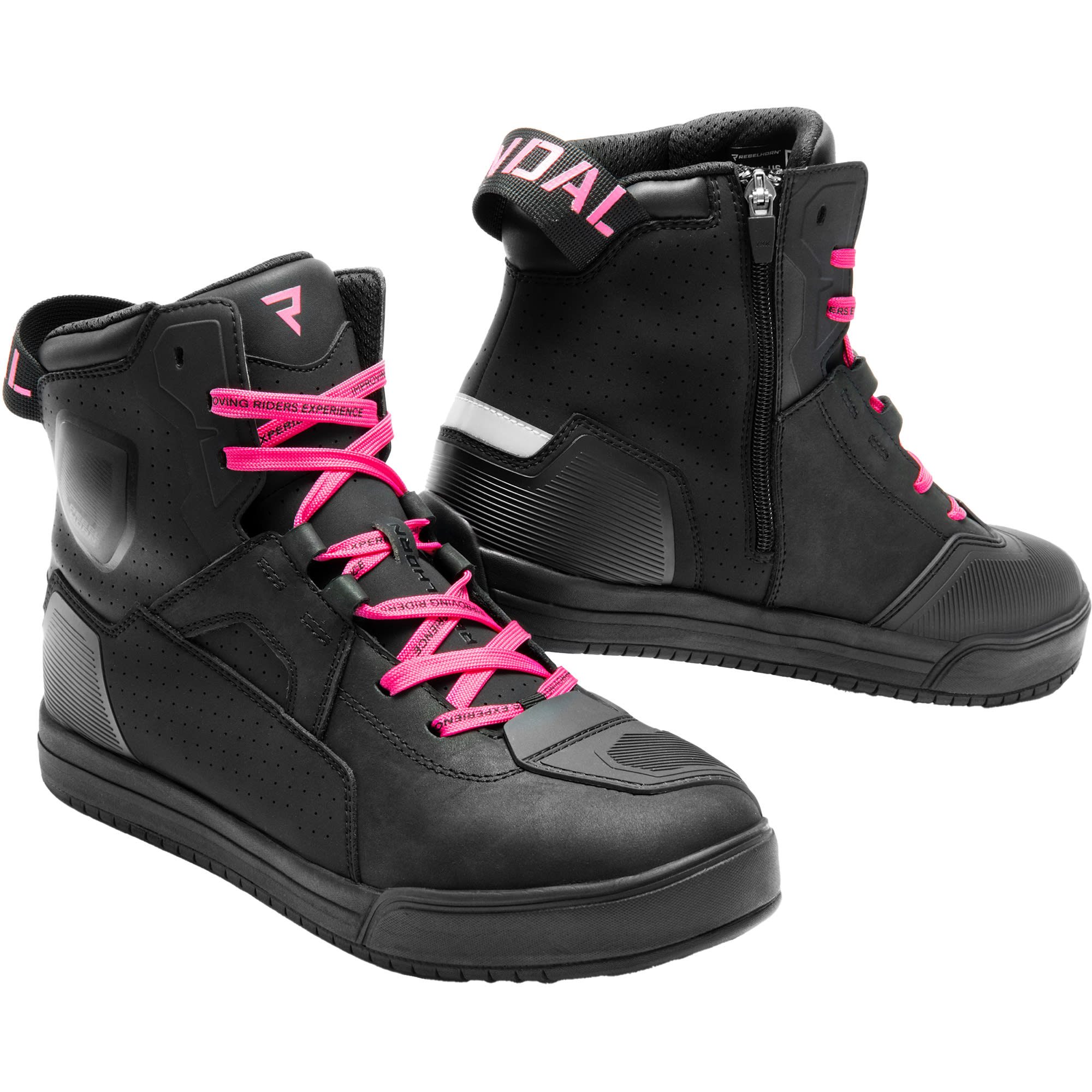 Rebelhorn Rebelhorn Ladies Vandal II Boots - Black / Pink